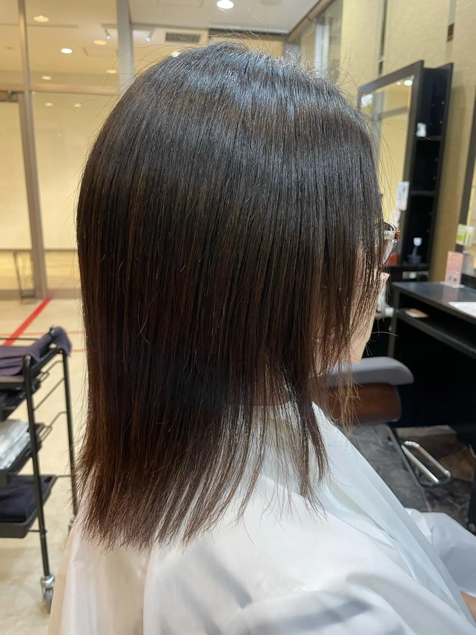 パーマ 岸田 怜奈のヘアスタイル