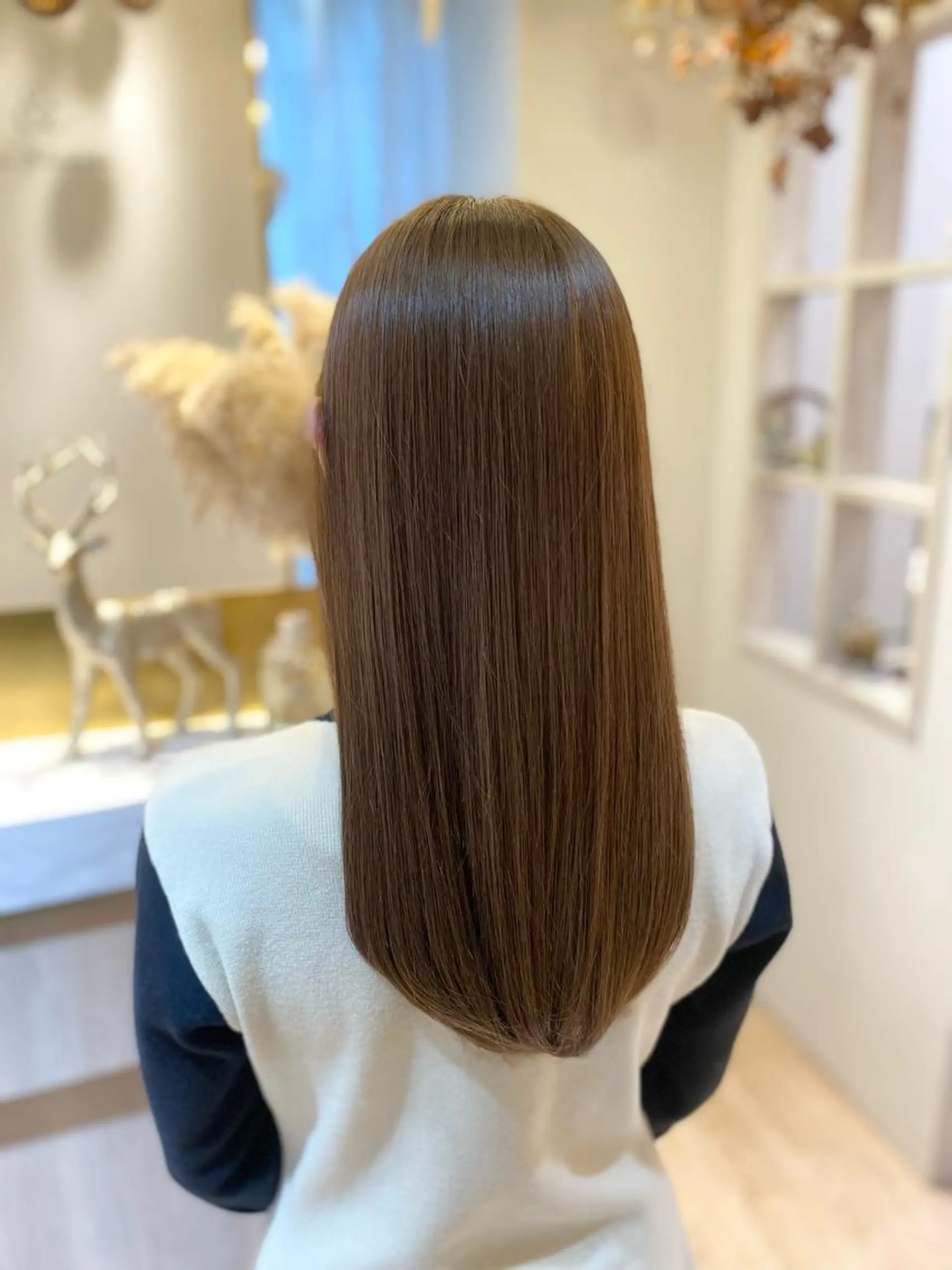 セミロング 髪質改善/縮毛矯正 🌻momokaのヘアスタイル