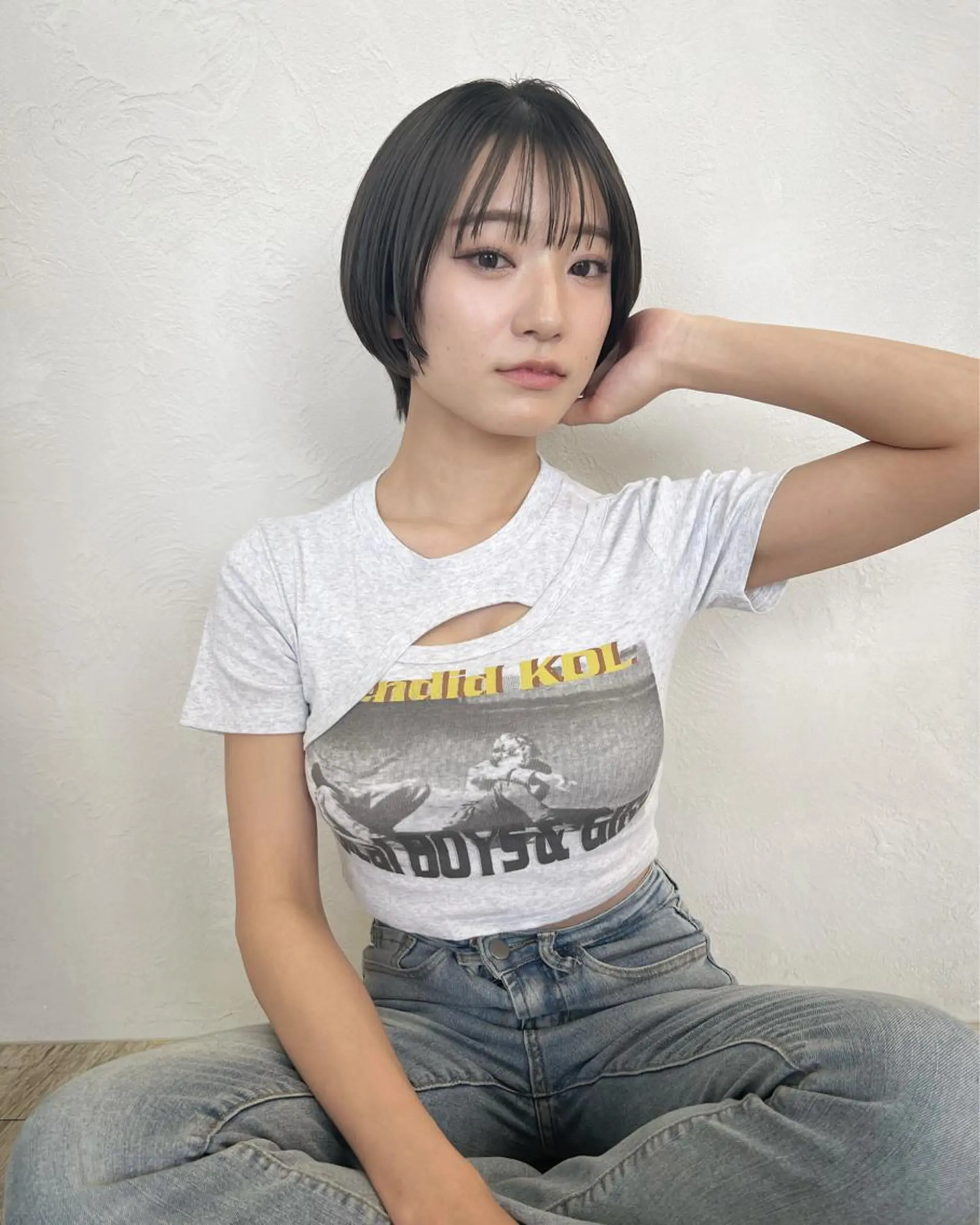 ショート カラー ショートボブ ボブ ショートヘア テトネ タカシのヘアスタイル