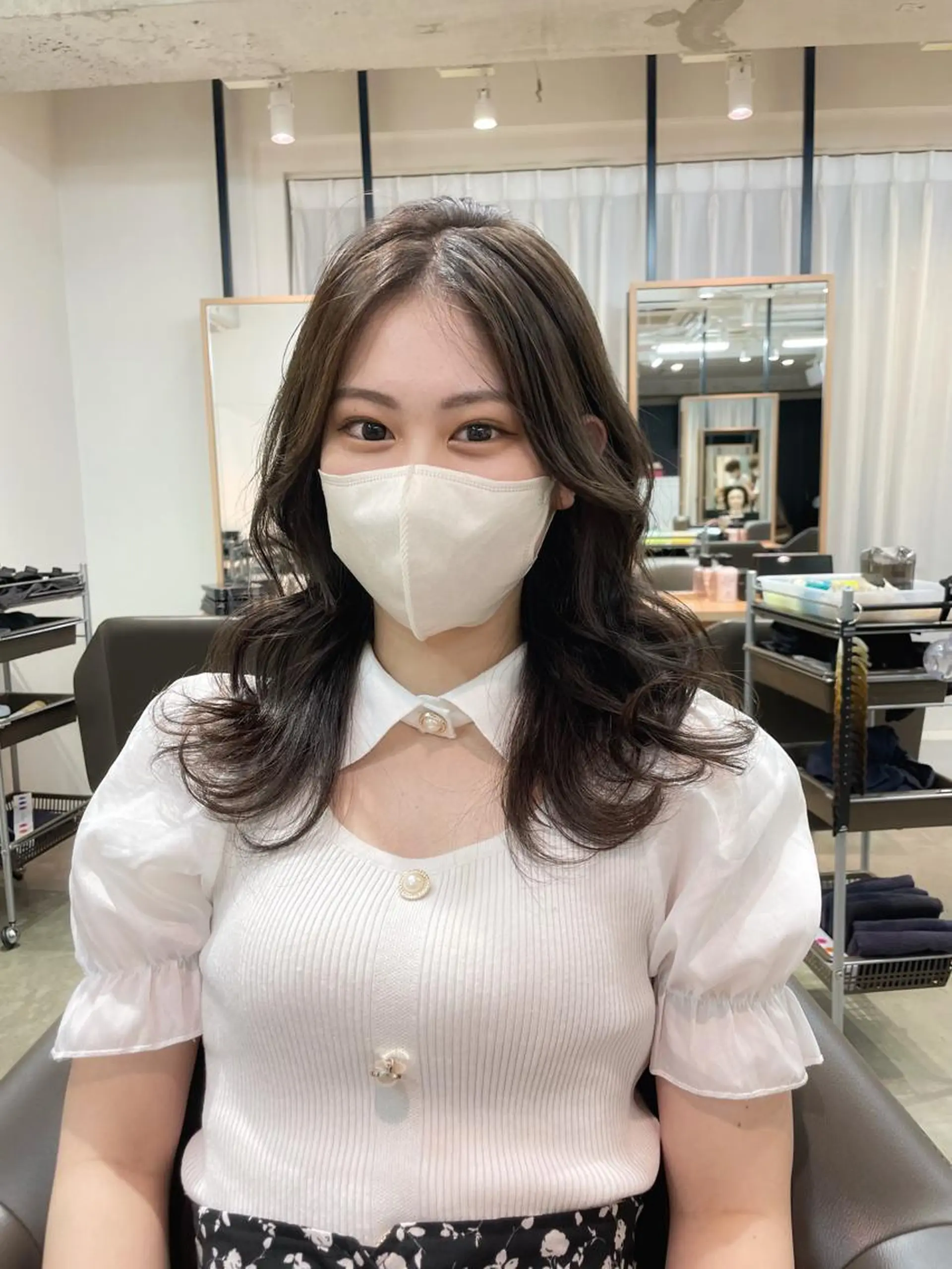 セミロング ❤️ショートカット ・顔周りカット❤️のヘアスタイル
