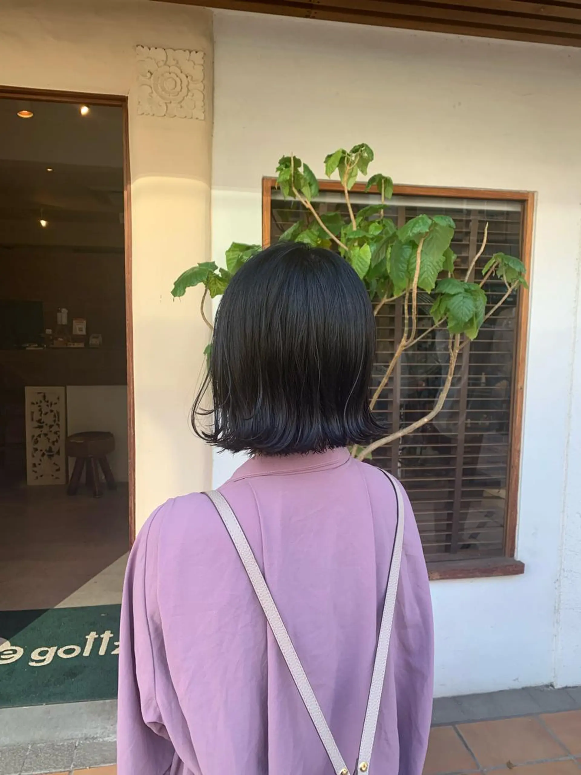 ミディアム カラー カット ヘアカラー トリートメント 中津/柔らかカラー/ ナガオ　イズミのヘアスタイル