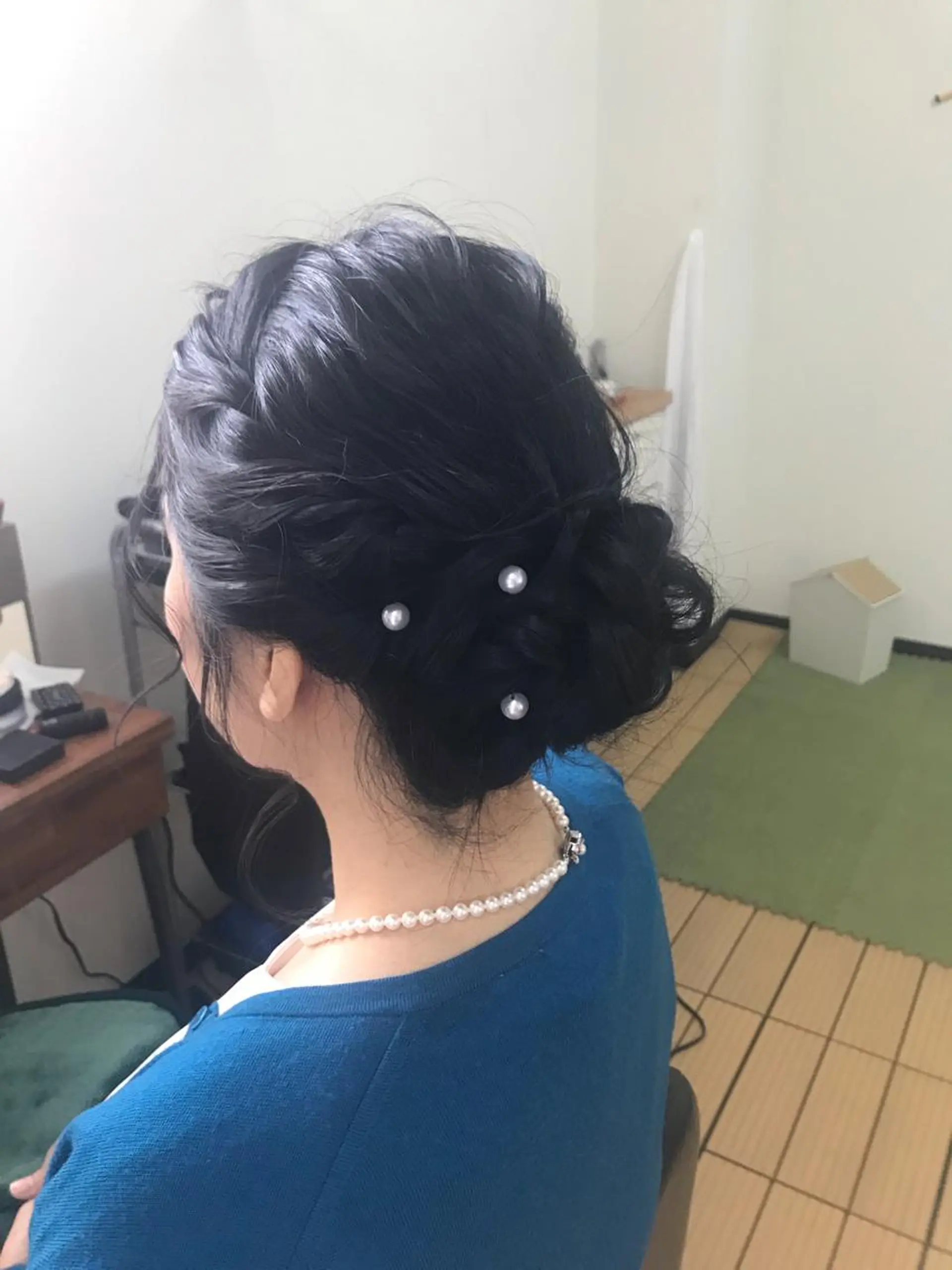 ミディアム Delight ヘアメイク着付けのヘアスタイル