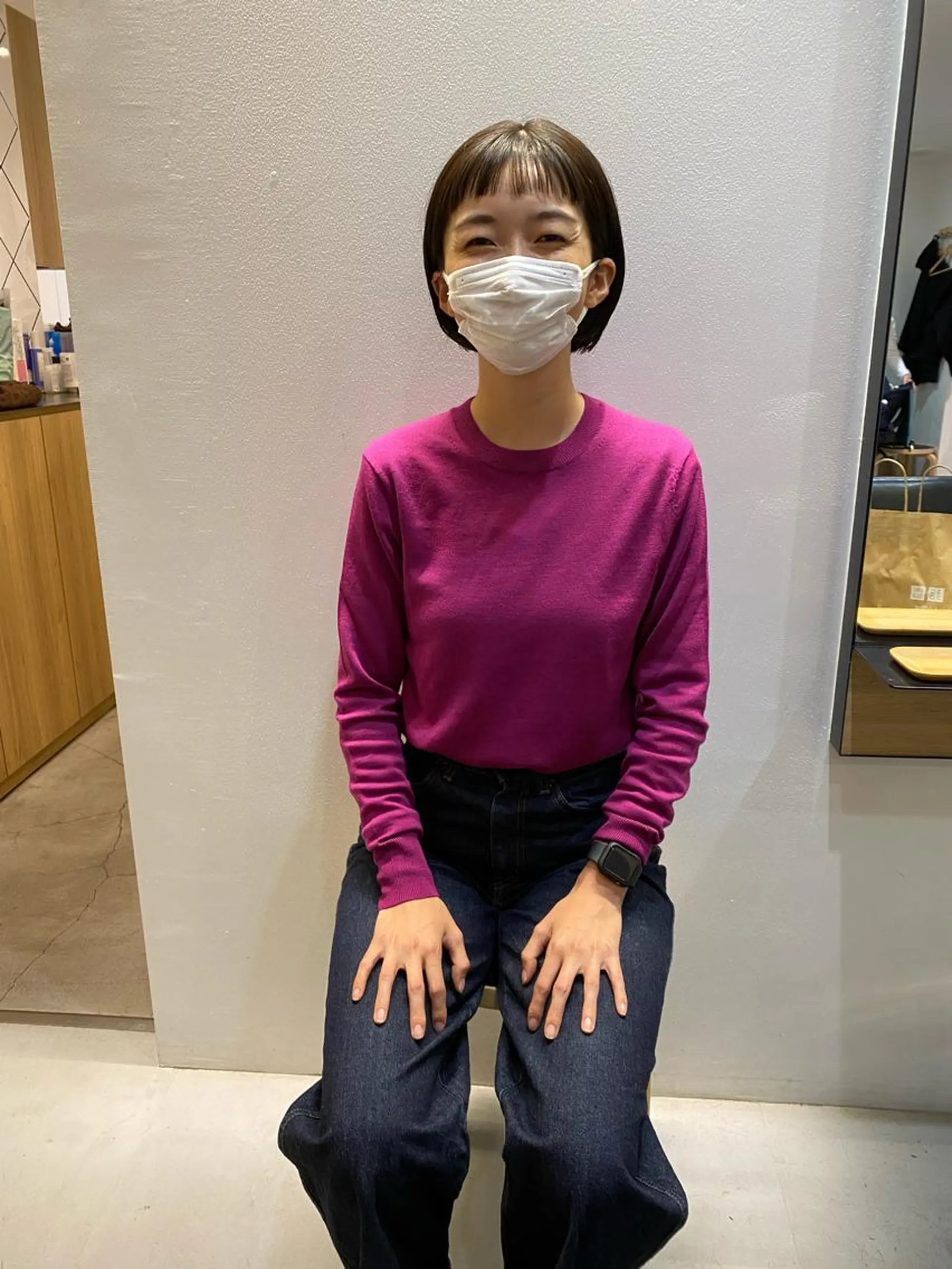 ショート オン眉 YinYang所属・川﨑 章弘のヘアスタイル