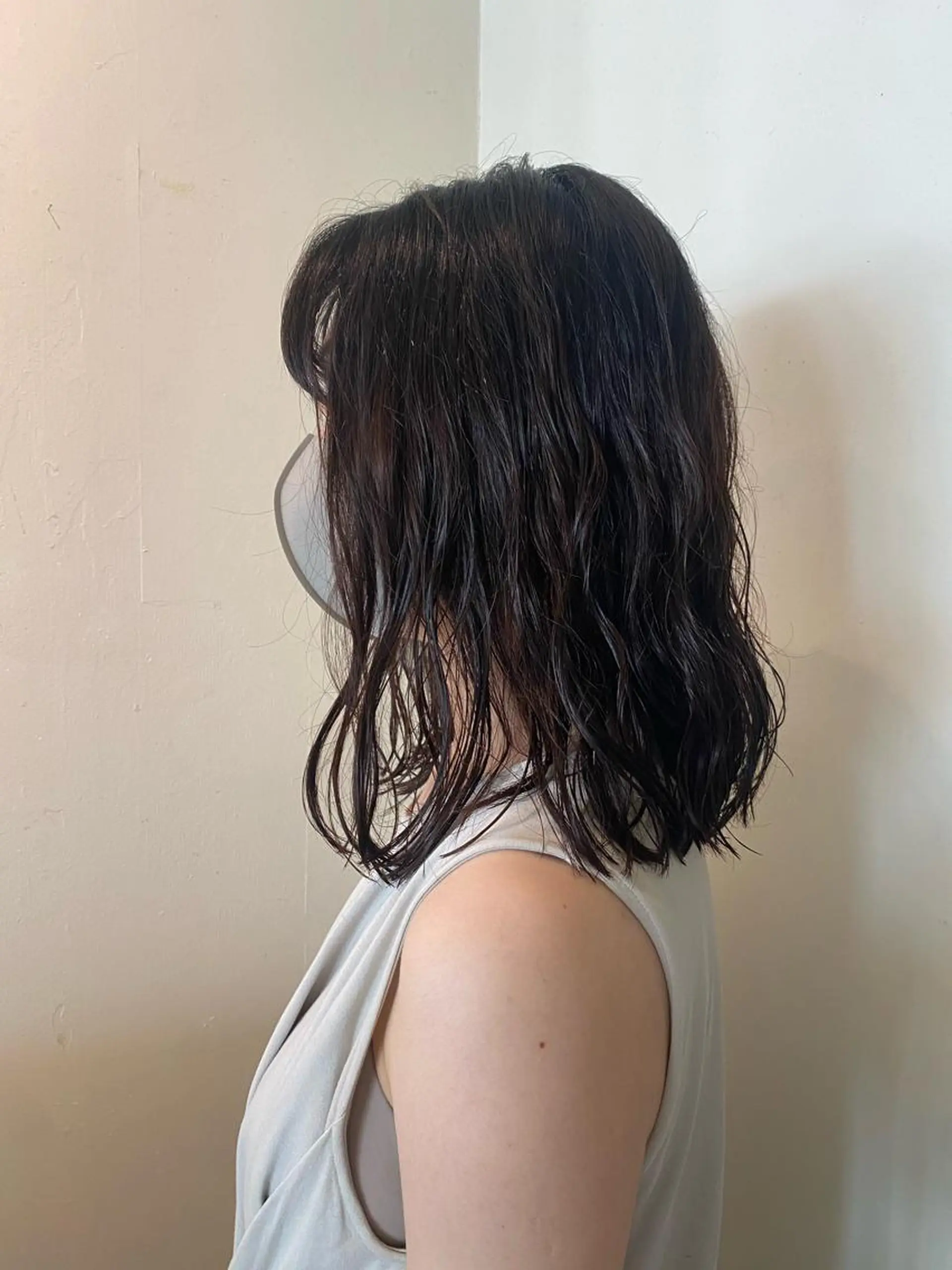 ミディアム カット les baladins du miroir所属・🍃YURI 🍃のヘアスタイル