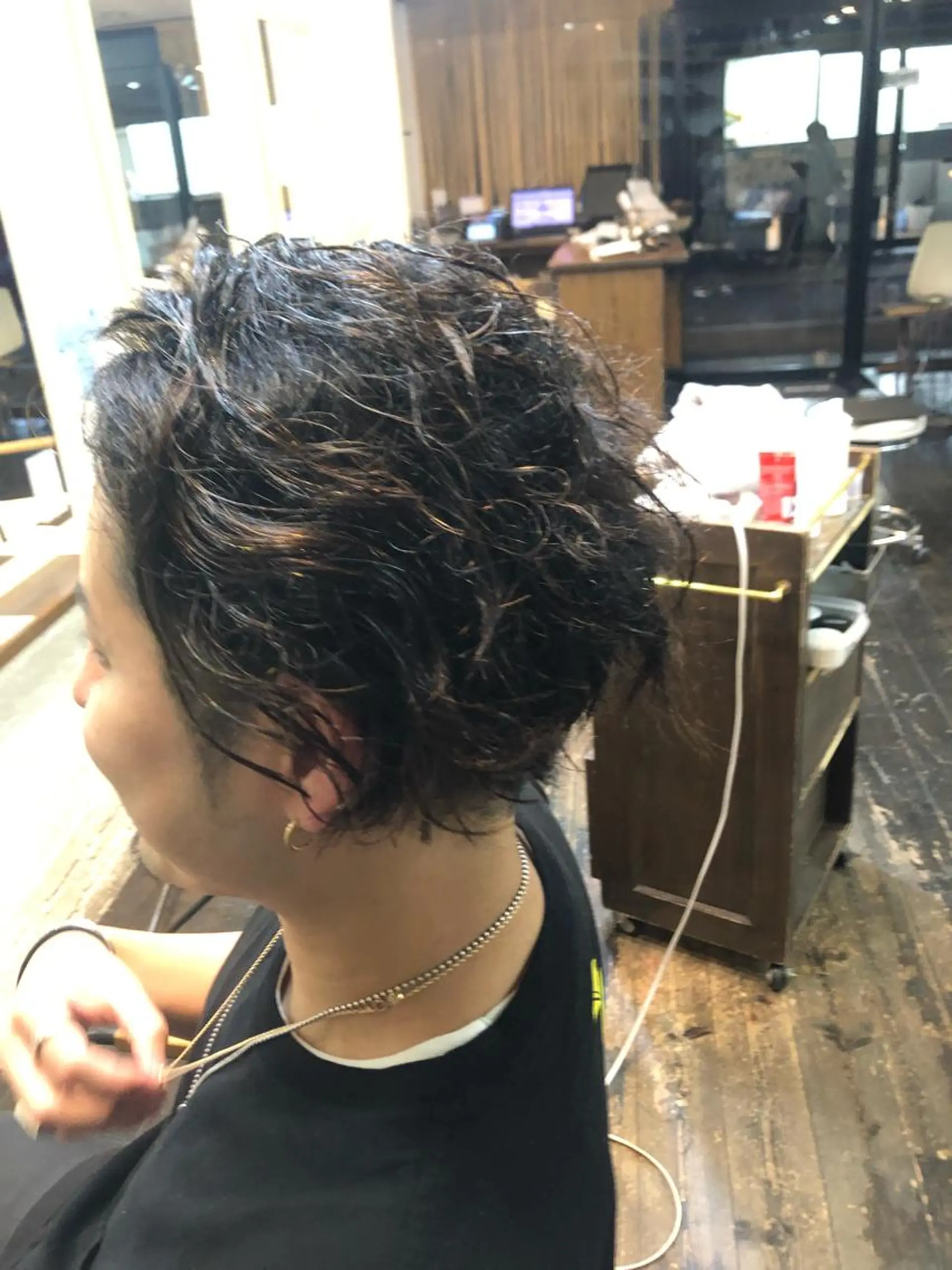 ショート カラー パーマ メンズ アイビーライン武蔵小杉所属・💟アイリスト 💟のマツエク・マツパデザイン