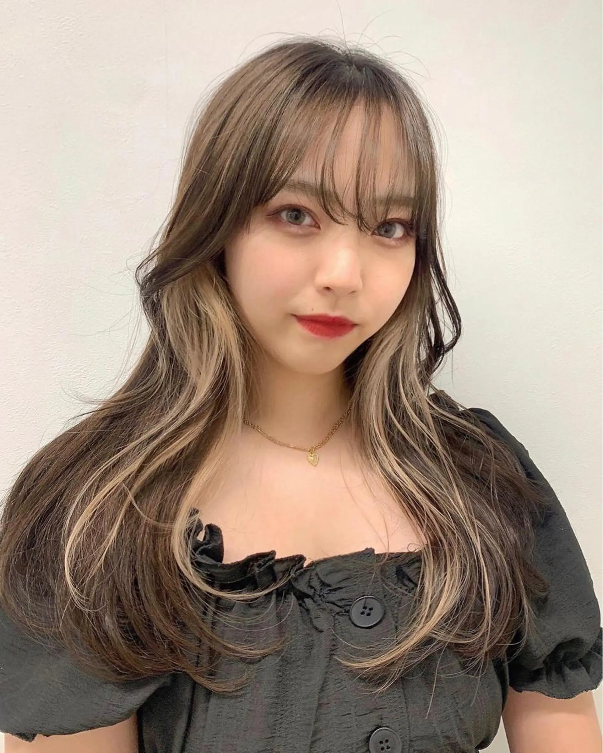 カラー カット ヘアカラー トリートメント RIKO👼🏻💓 韓国ガーリーのヘアスタイル