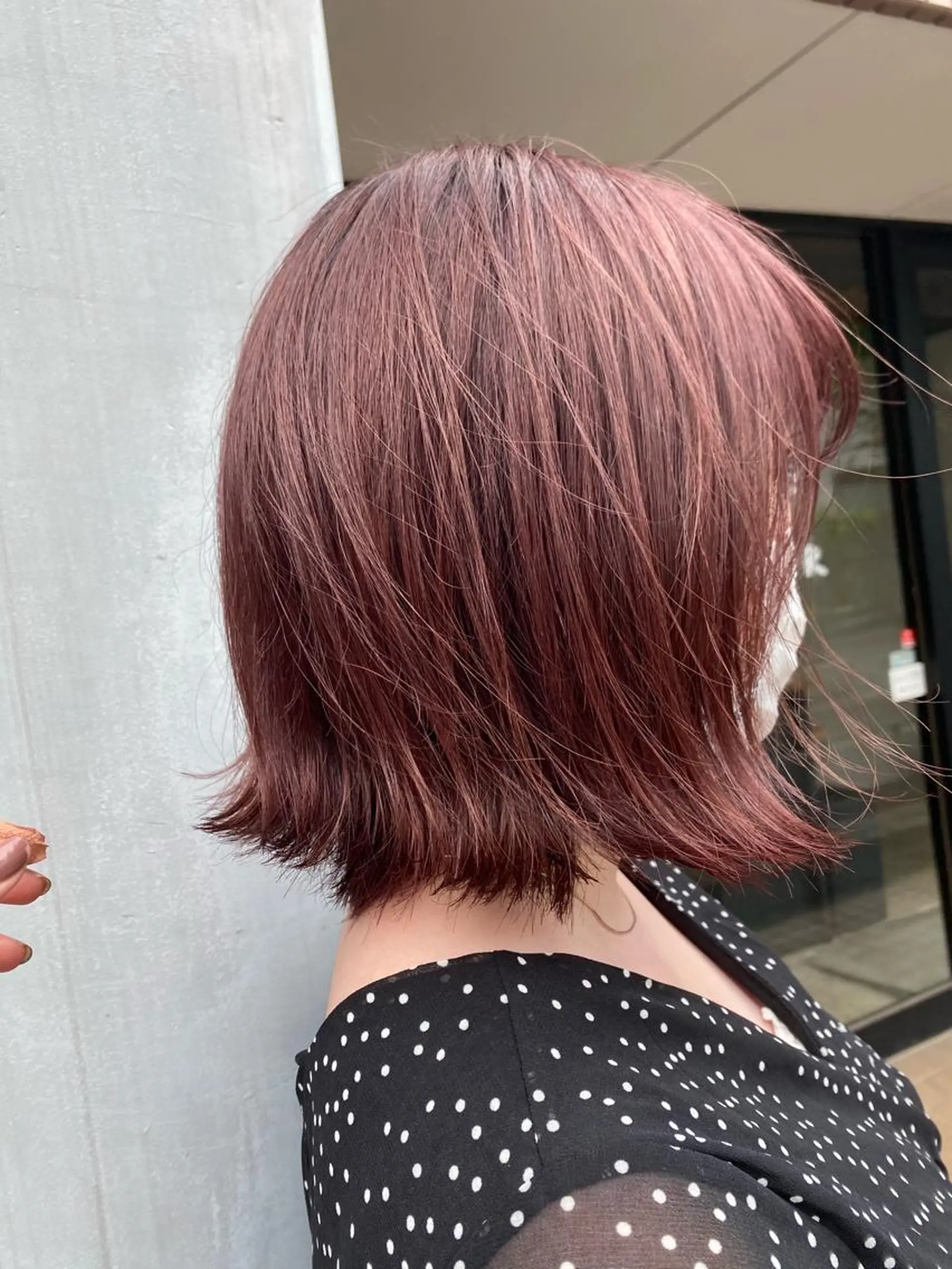 ショート カラー ヘアアレンジ satsuki 暖色・ブラウンカラーのヘアスタイル