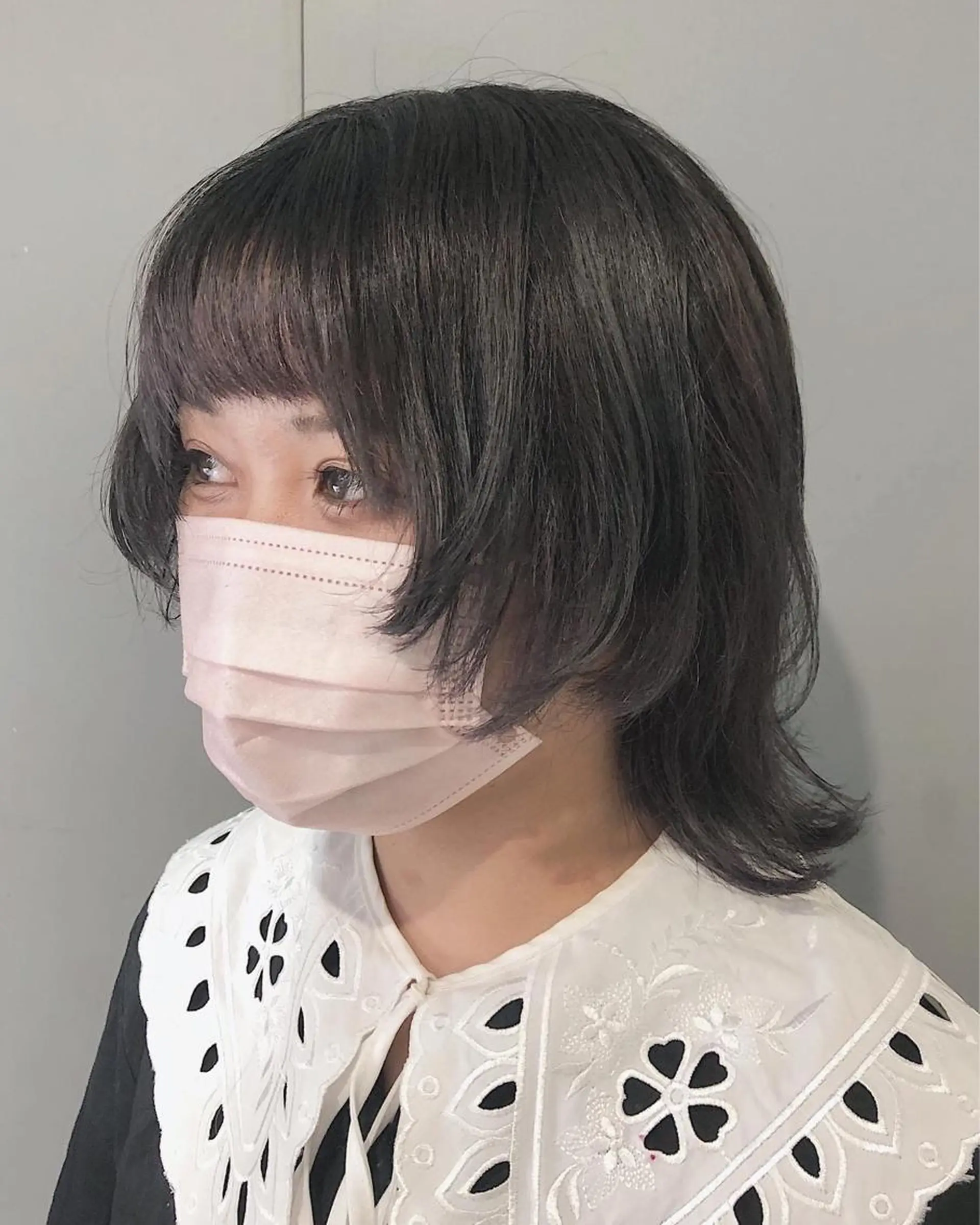 ショート カット ヘアカラー トリートメント ウルフ/レイヤー /パーマ/島田陽稀のヘアスタイル