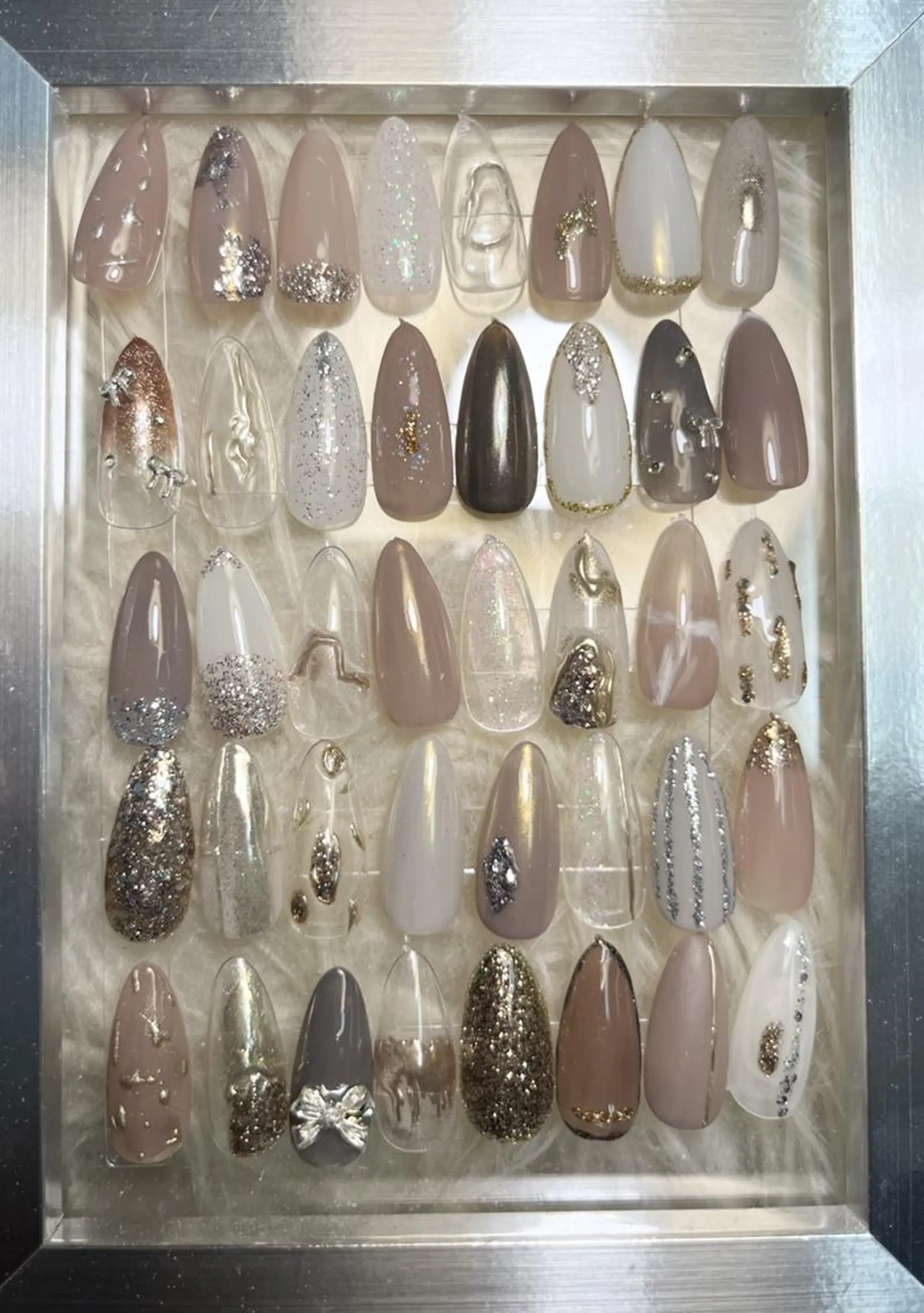 ネイル アートネイル ニュアンスネイル ワンカラーネイル ネイルチップ ハンドネイル 🩵atelier- 01 優奈🩵のネイルデザイン