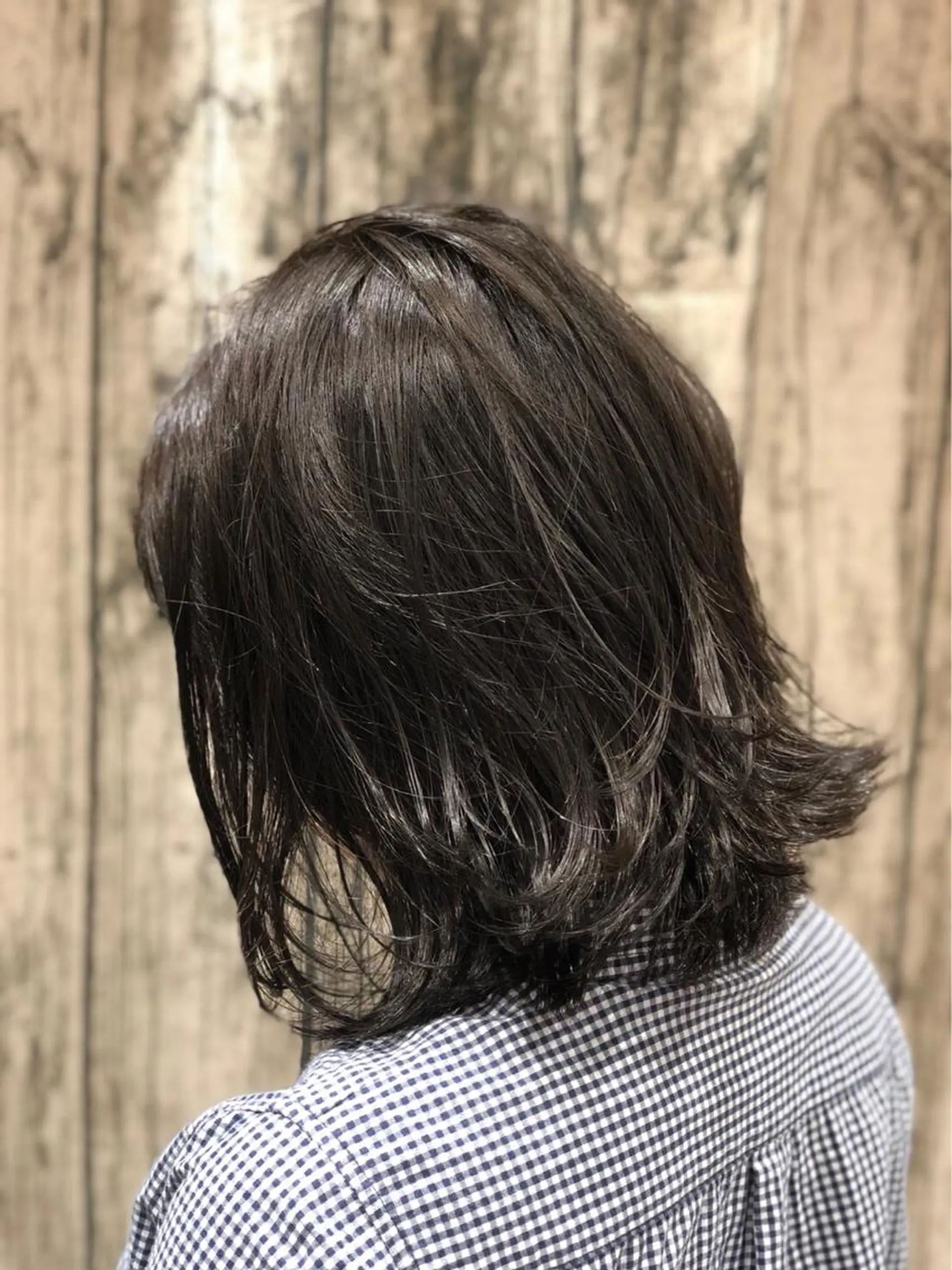 ミディアム カラー ブルーカラー ブルージュ 縮毛矯正/髪質改善 /韓国風　山川春輝のヘアスタイル