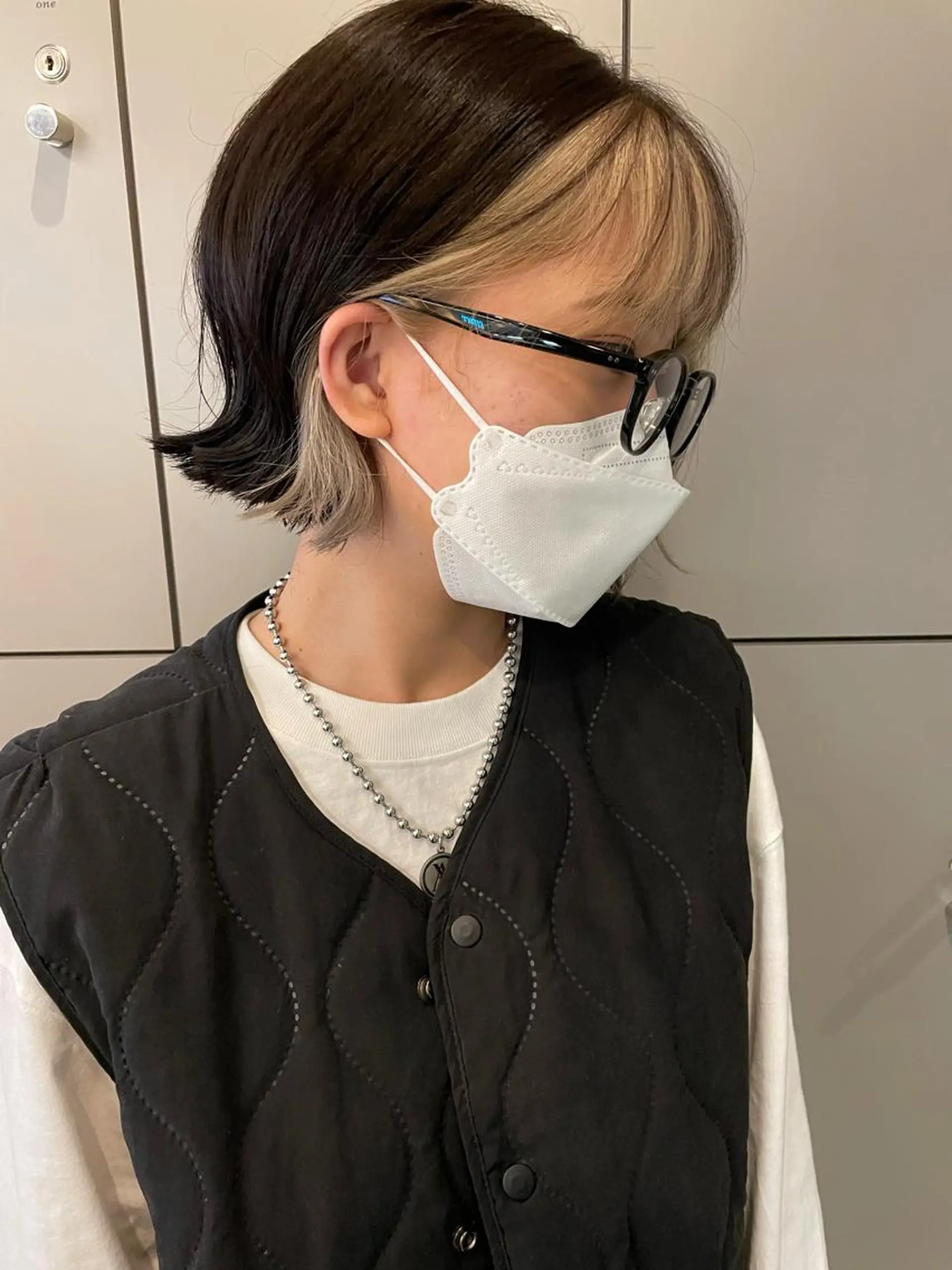 ショート 切りっぱなしボブ ショートボブ 丸みショート ミストバング ボブ カット ヘアカラー トリートメント C’LD hair  produce /シールドヘア所属・モテ髪/ボブ/ショー ト/アダチフウトのヘアスタイル