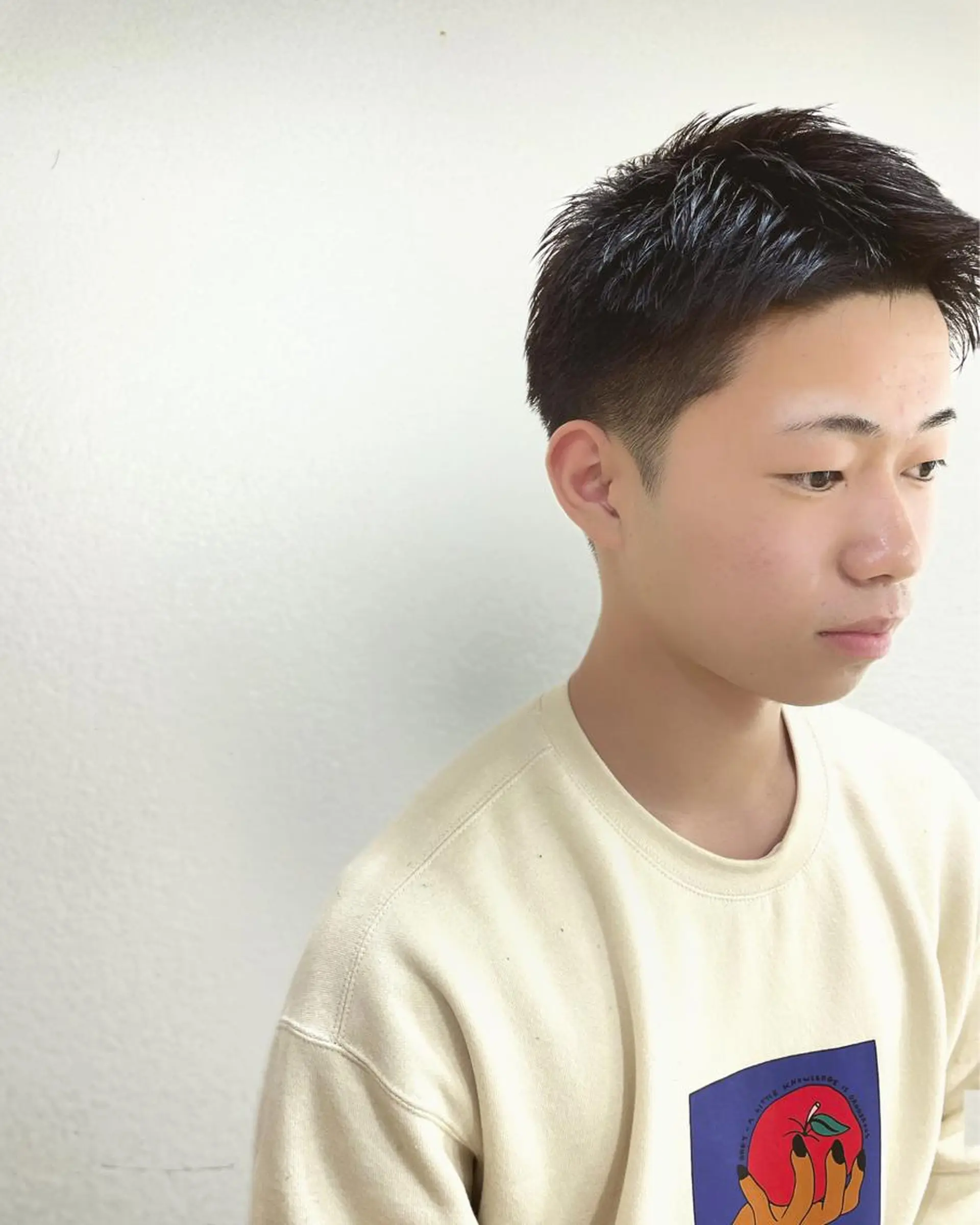 ショート メンズ メンズベリーショート ベリーショート ショートヘア デザインカラー/ 推しの配色　肥後のヘアスタイル