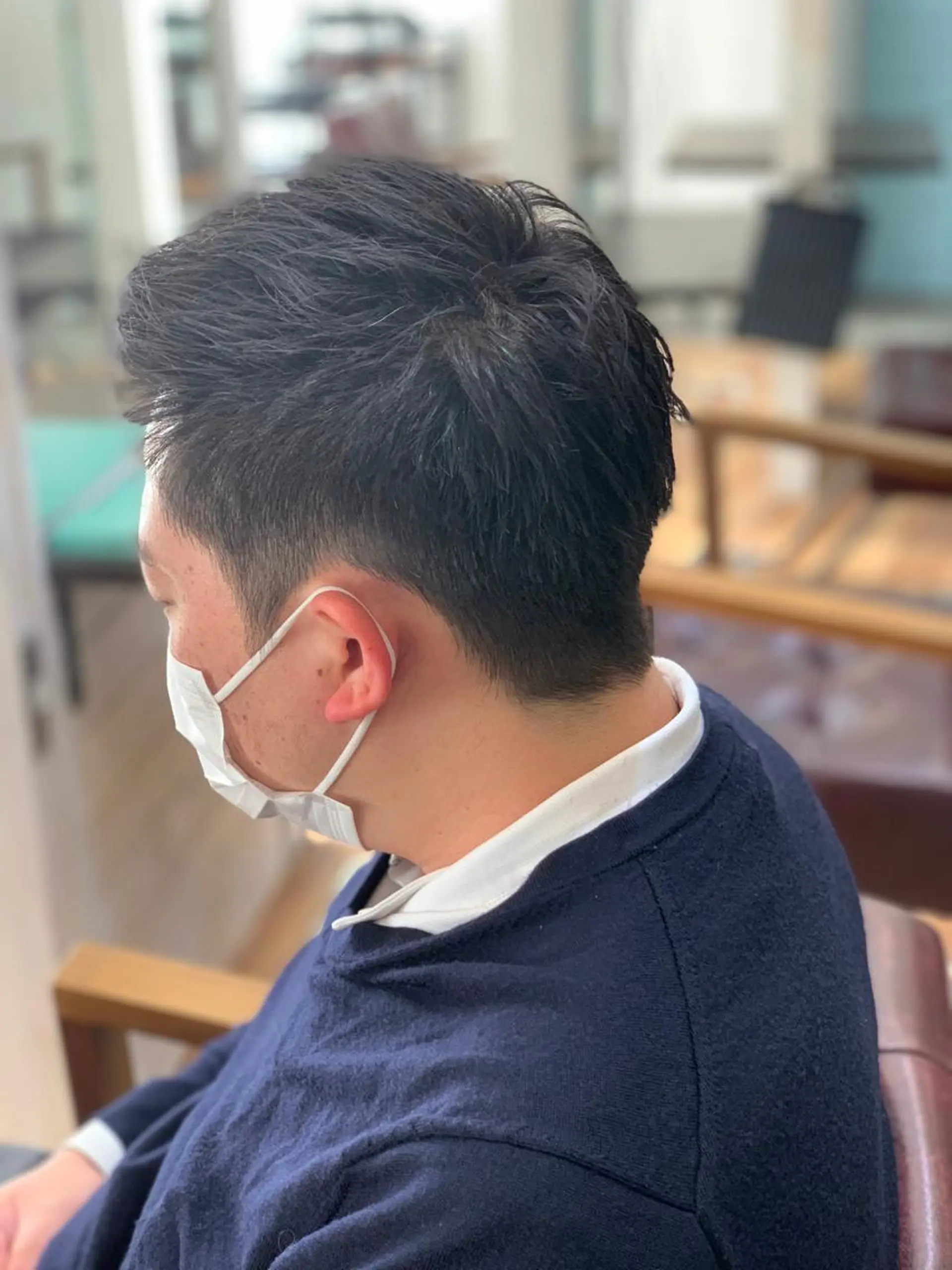 ショート カット CECIL hair なんば店所属・メンズパーマ 艶髪☆店長☆有馬のヘアスタイル