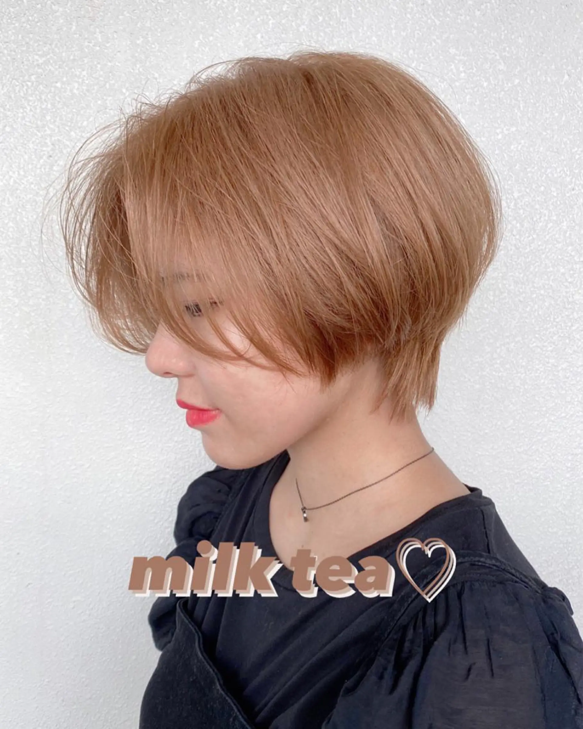 ショート PINQ she by ANGELICA所属・MA RIのヘアスタイル