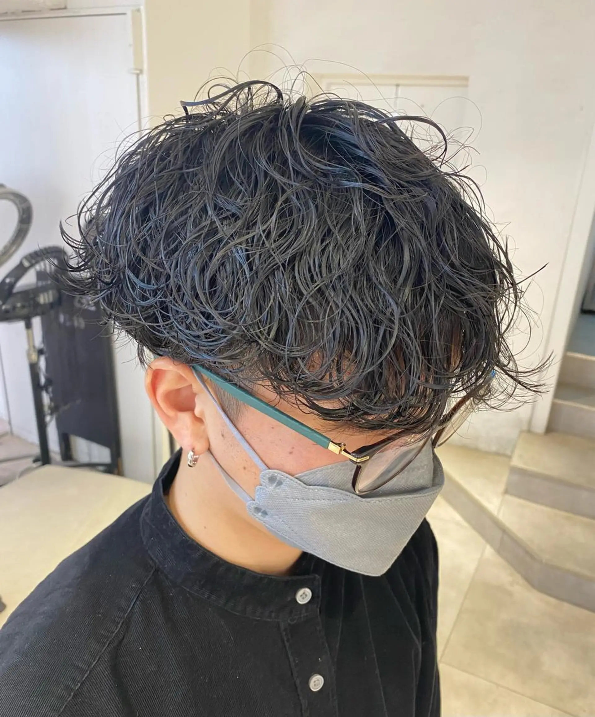 パーマ メンズ 新宿【メンズパーマ】 塩澤太一のヘアスタイル