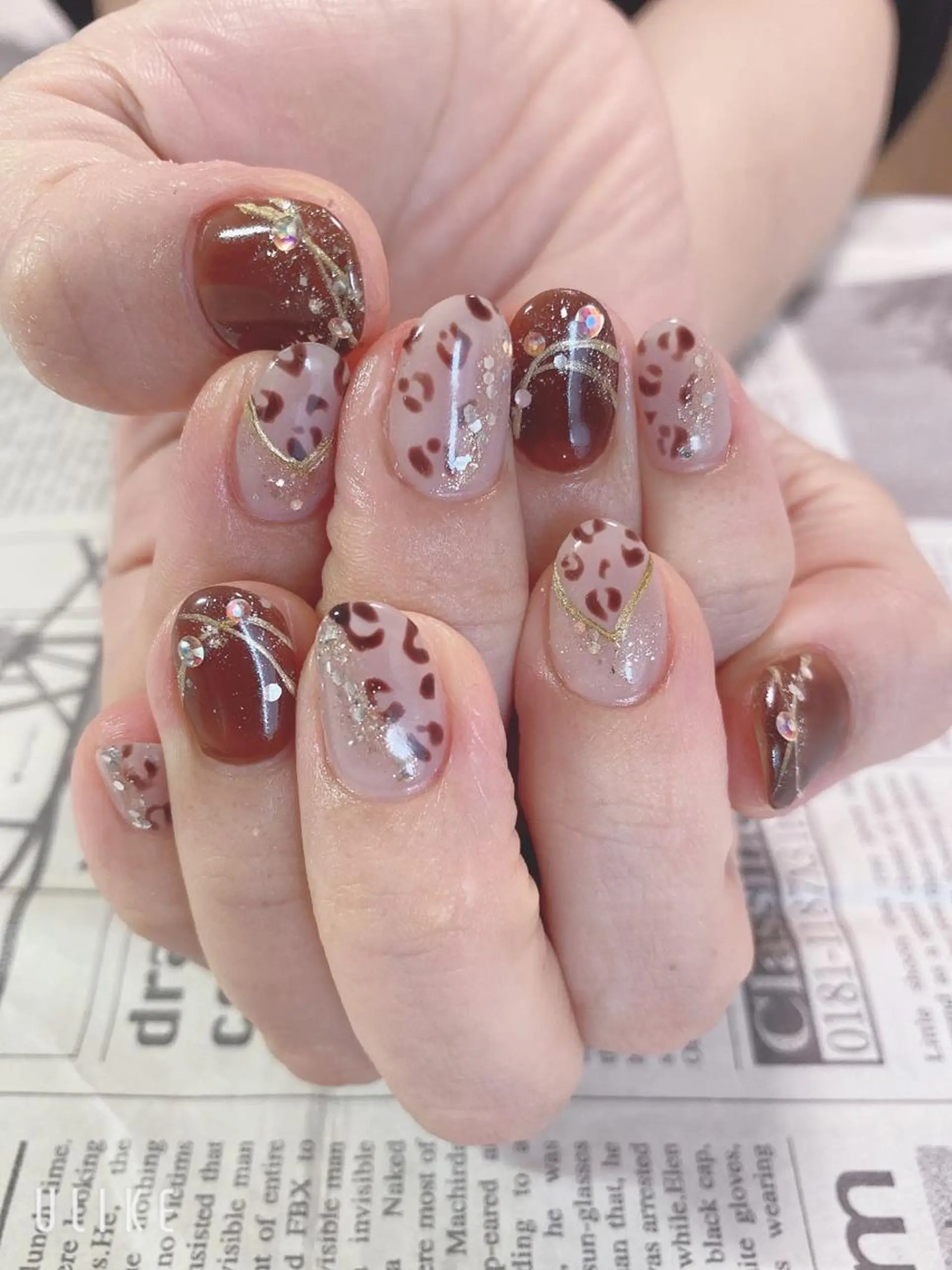 ネイル ハンドネイル ハンドケア 森山 舞のネイルデザイン