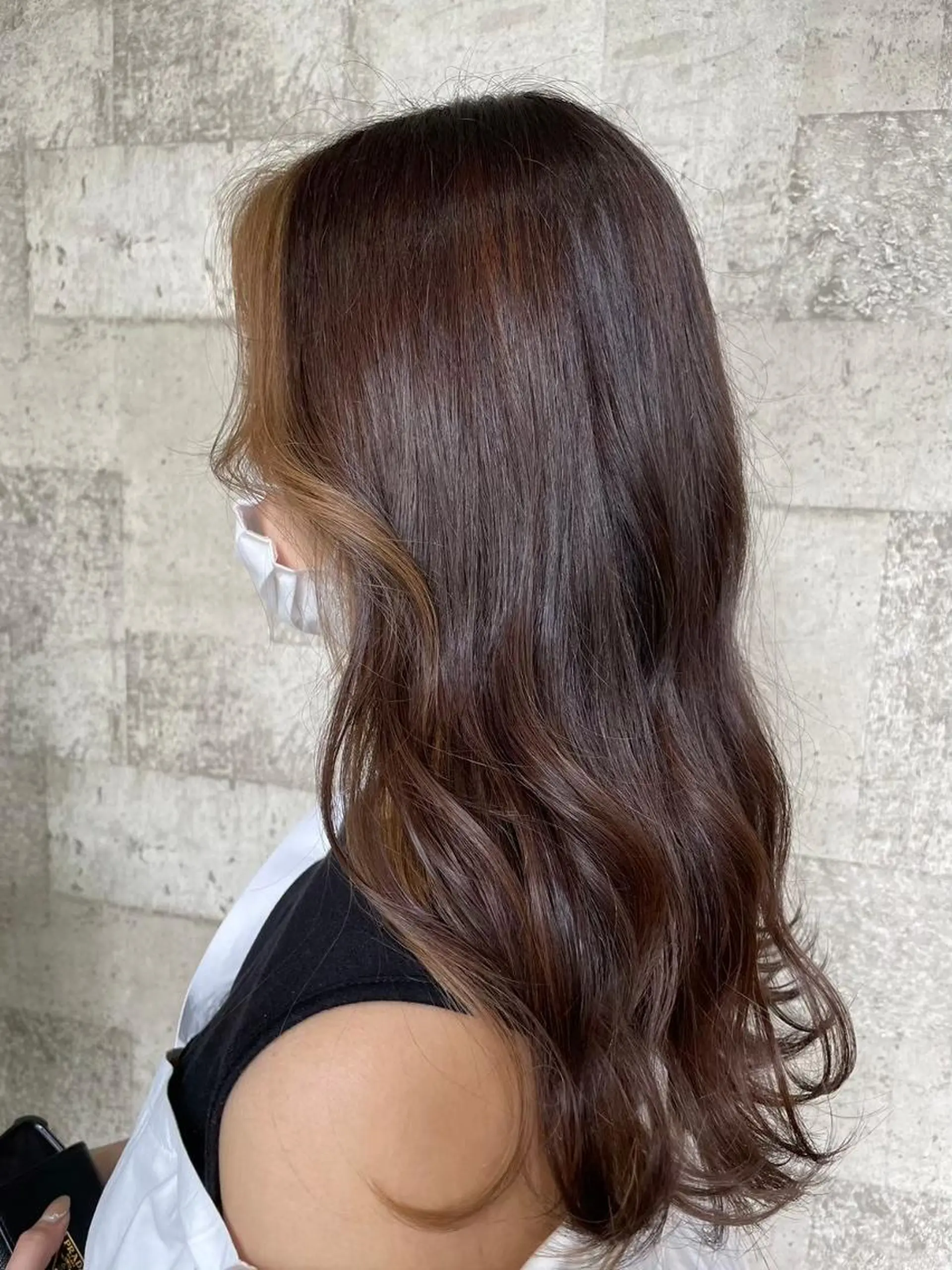 ロング ミストバング 西新  MAHIRO 🩵🫧艶髪🩵🫧のヘアスタイル