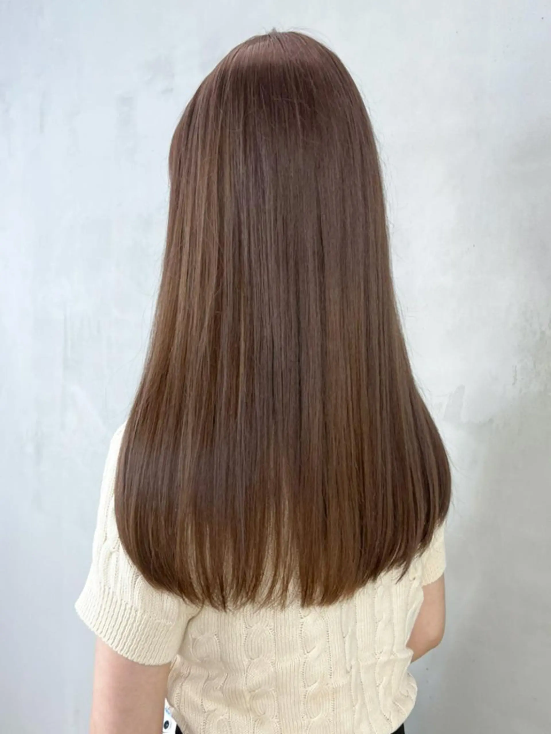 カラー パーマ ヘアアレンジ ベージュカラー ITbyALBUM 中野店のヘアスタイル