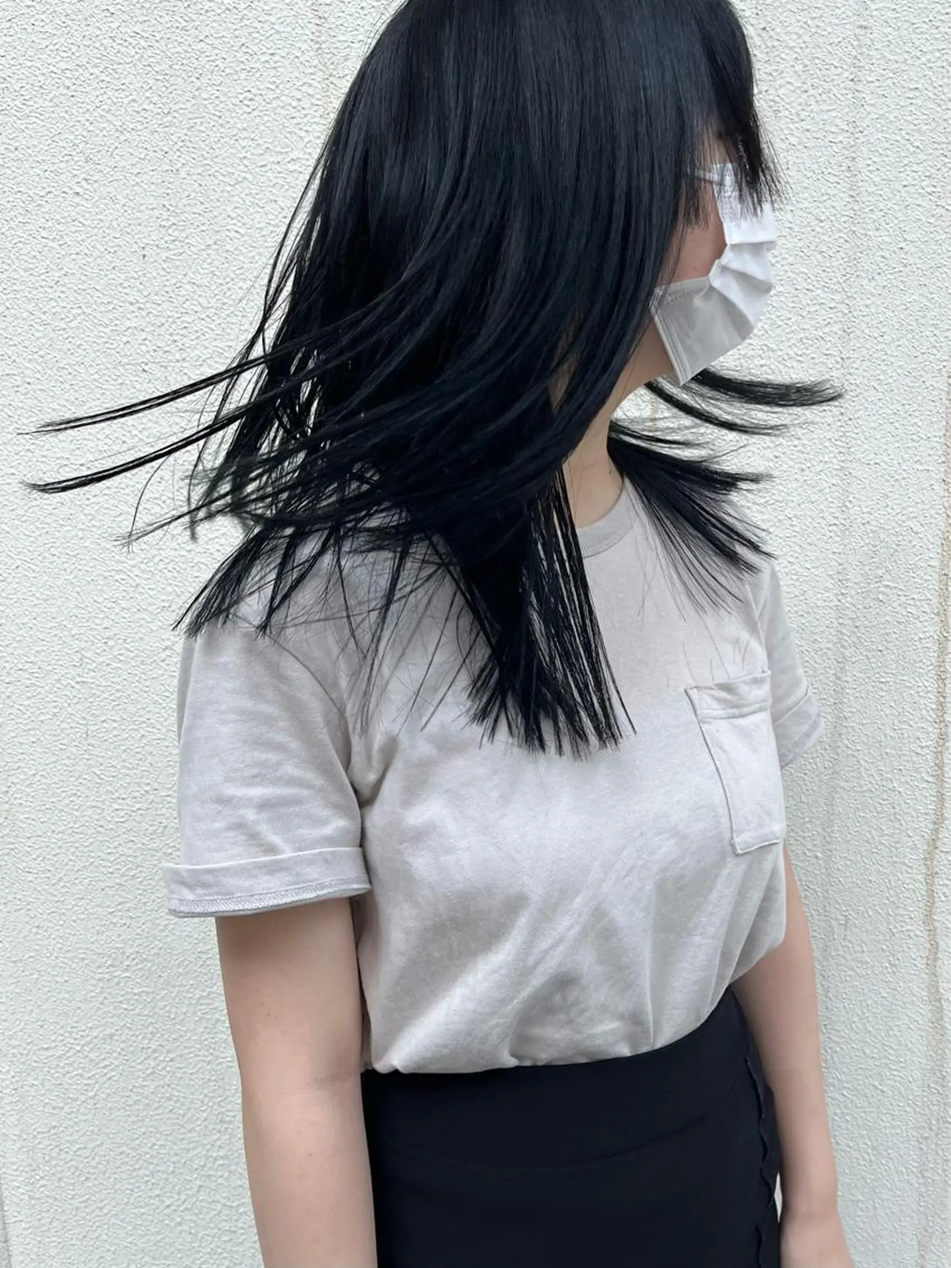 ロング カラー ﾊｲﾄｰﾝ/ｼｮｰﾄ 村上淳乃🐥のヘアスタイル