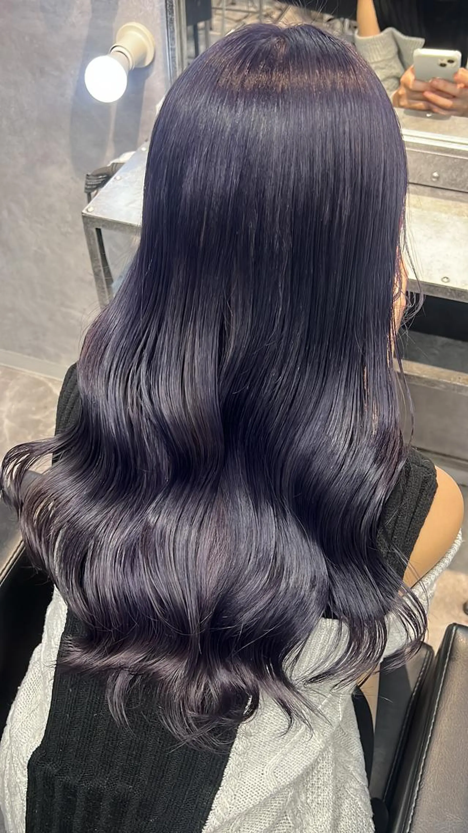 ロング カラー mimiiy梅田 中崎町ハイトーンのヘアスタイル