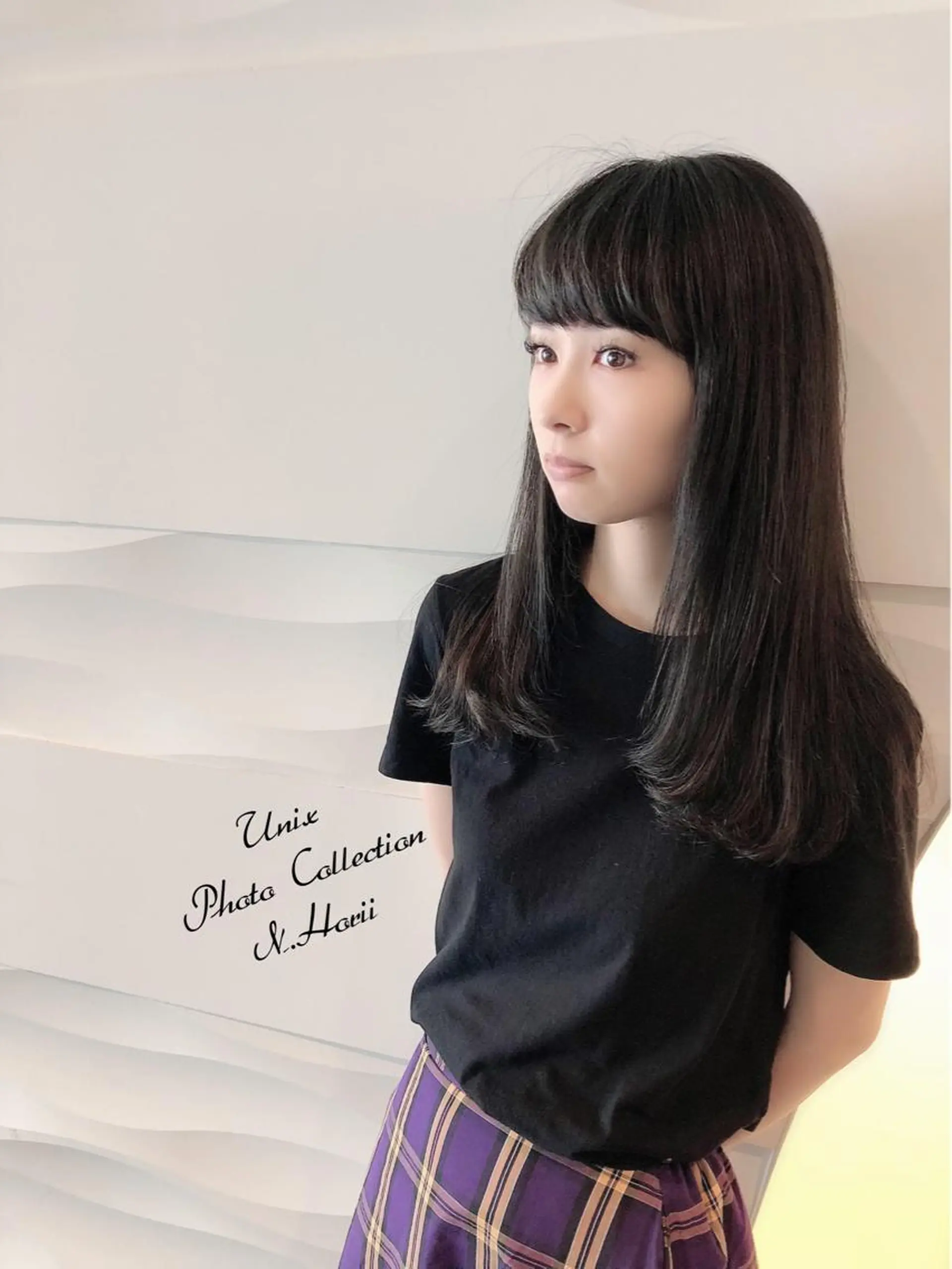 セミロング カラー ヘアアレンジ UNIX Mark Is みなとみらい店【ユニックス】所属・UNIX N.horiiのその他イメージ