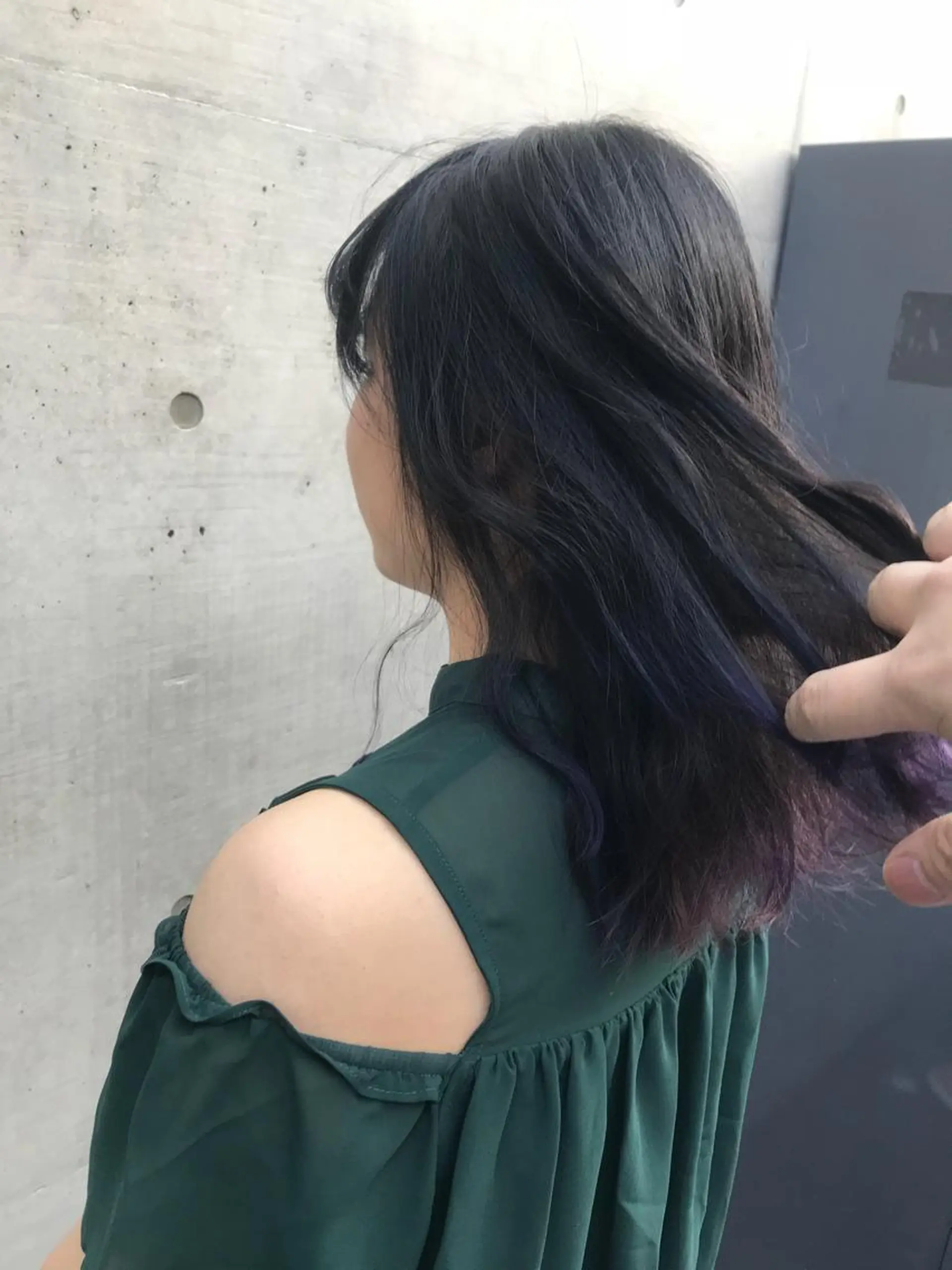 セミロング カラー ブリーチ ていねい技術No.1 🌈諏訪 健太のヘアスタイル