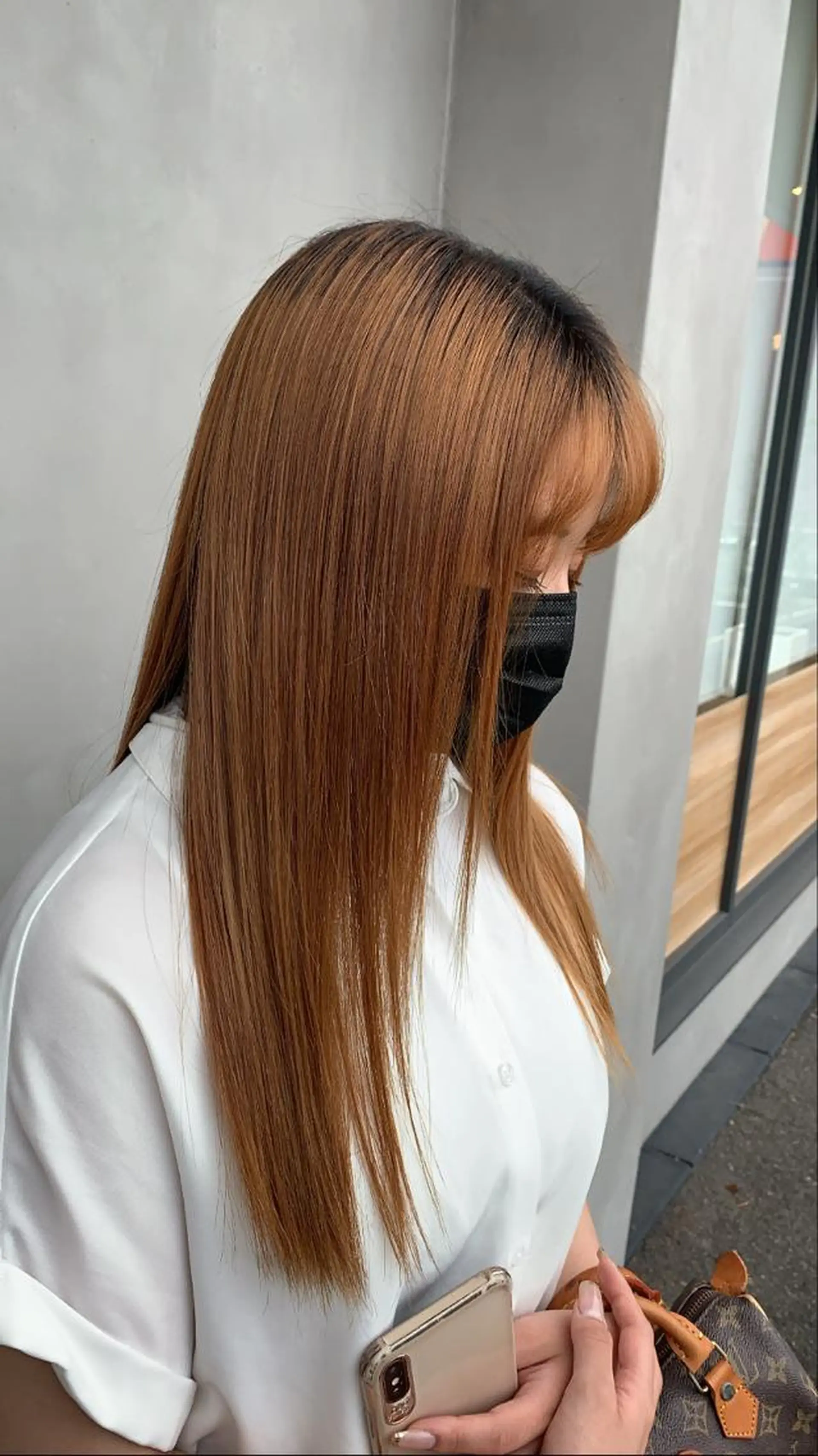 ロング カラー 髪質改善 名古屋／デザイン／ ブリーチ/松井亮磨のヘアスタイル