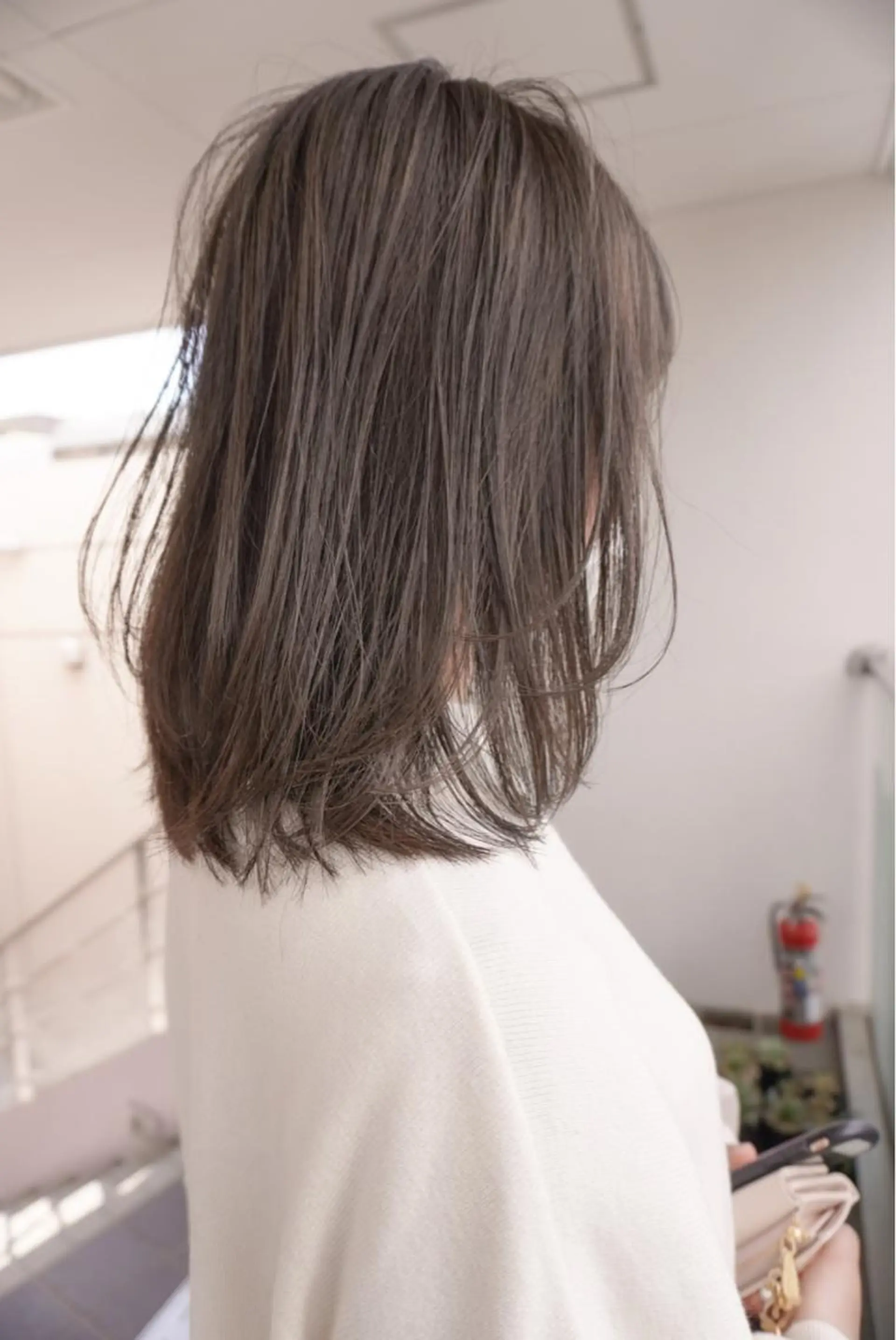 ミディアム カラー ショート/レイヤー なら石井知希のヘアスタイル