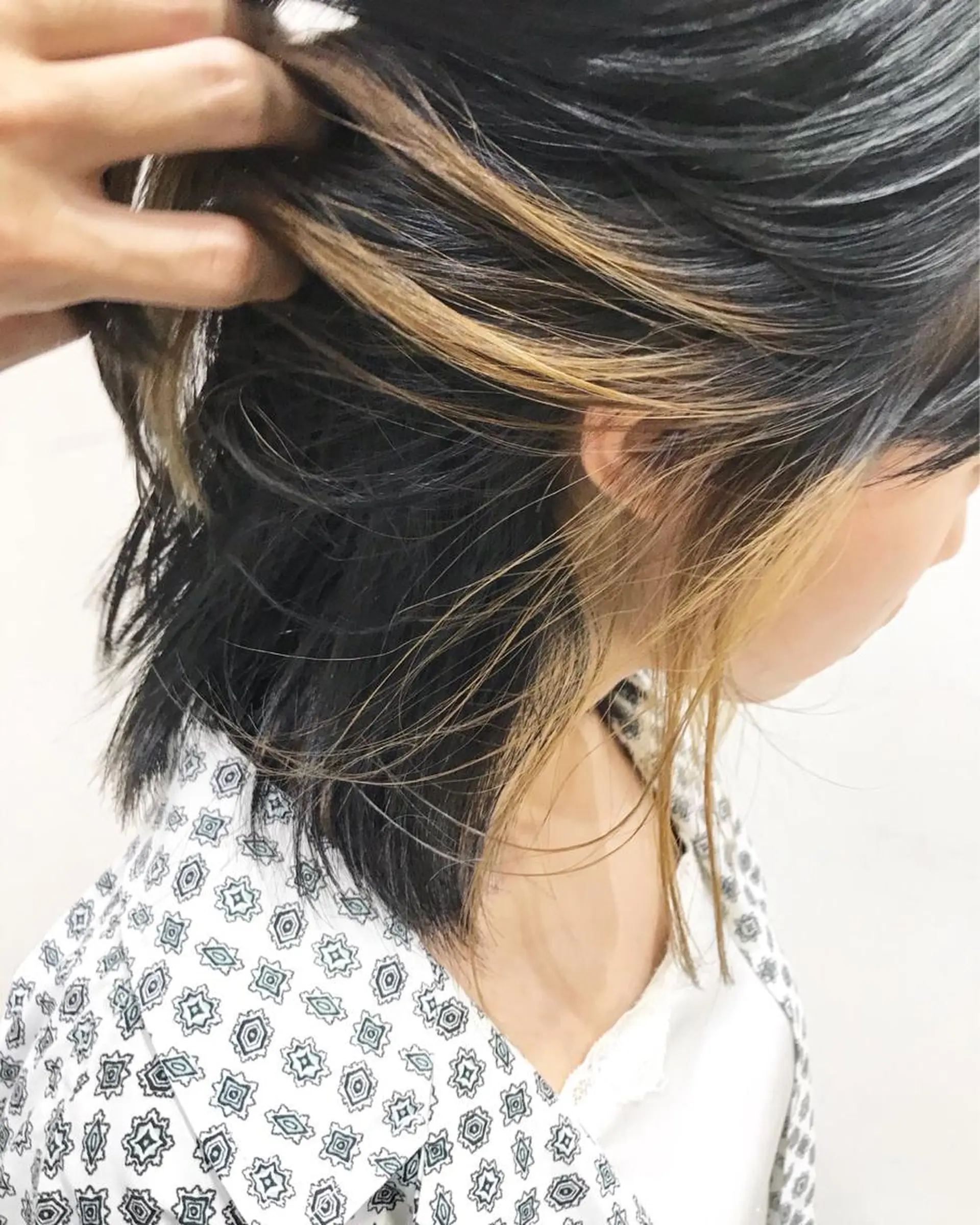 カラー SAKURA 原宿所属・なかの たくみのヘアスタイル