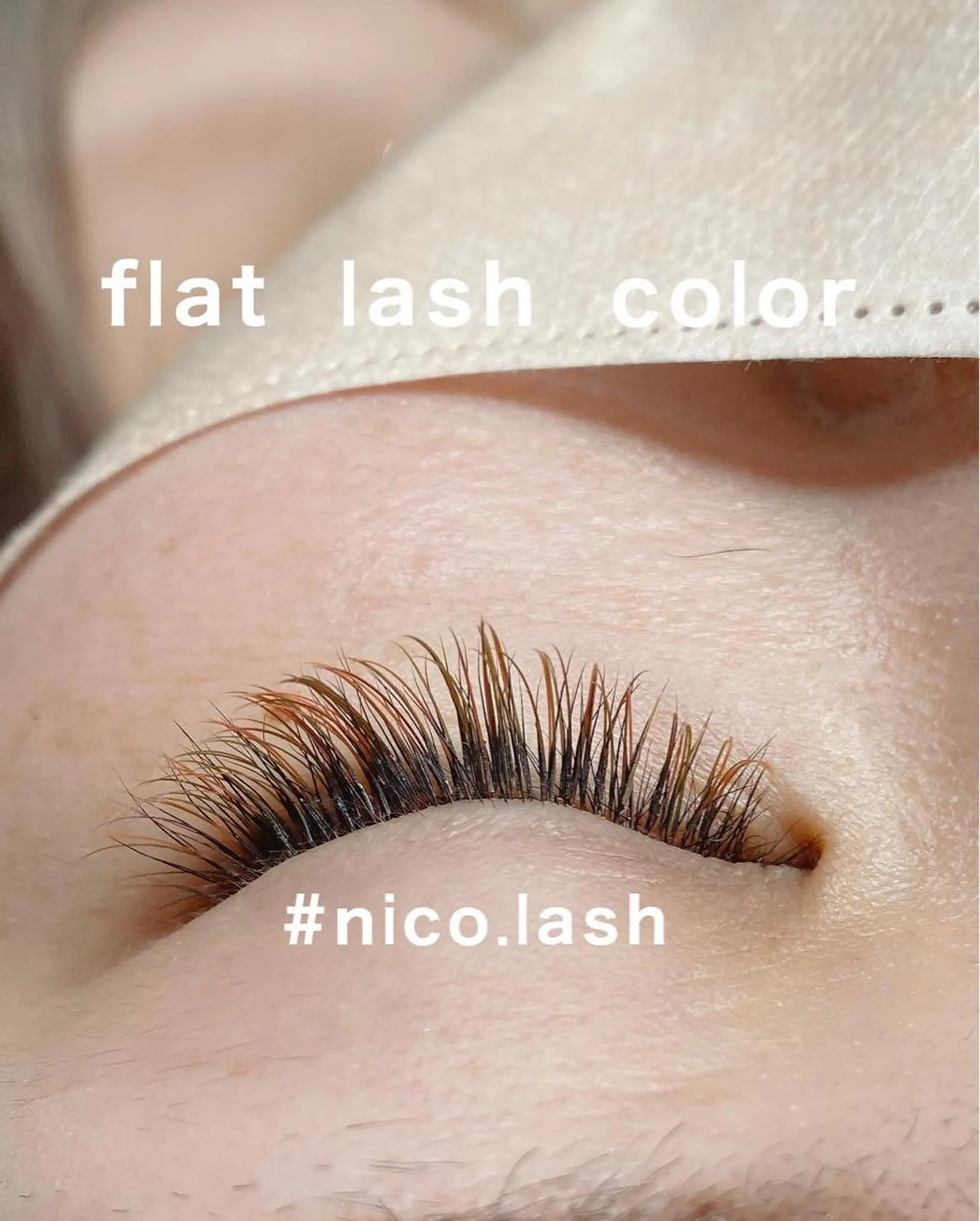 マツエク・マツパ 所沢 #nico.lashのマツエク・マツパデザイン