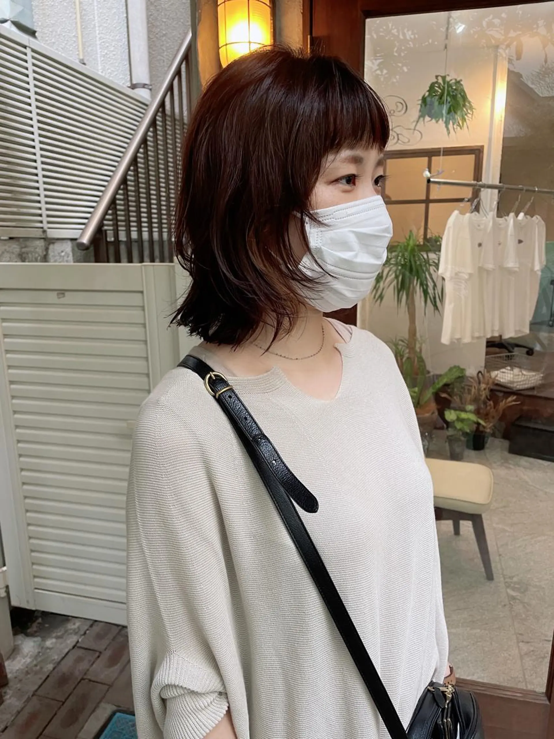 ミディアム カラー 高橋 愛美のヘアスタイル