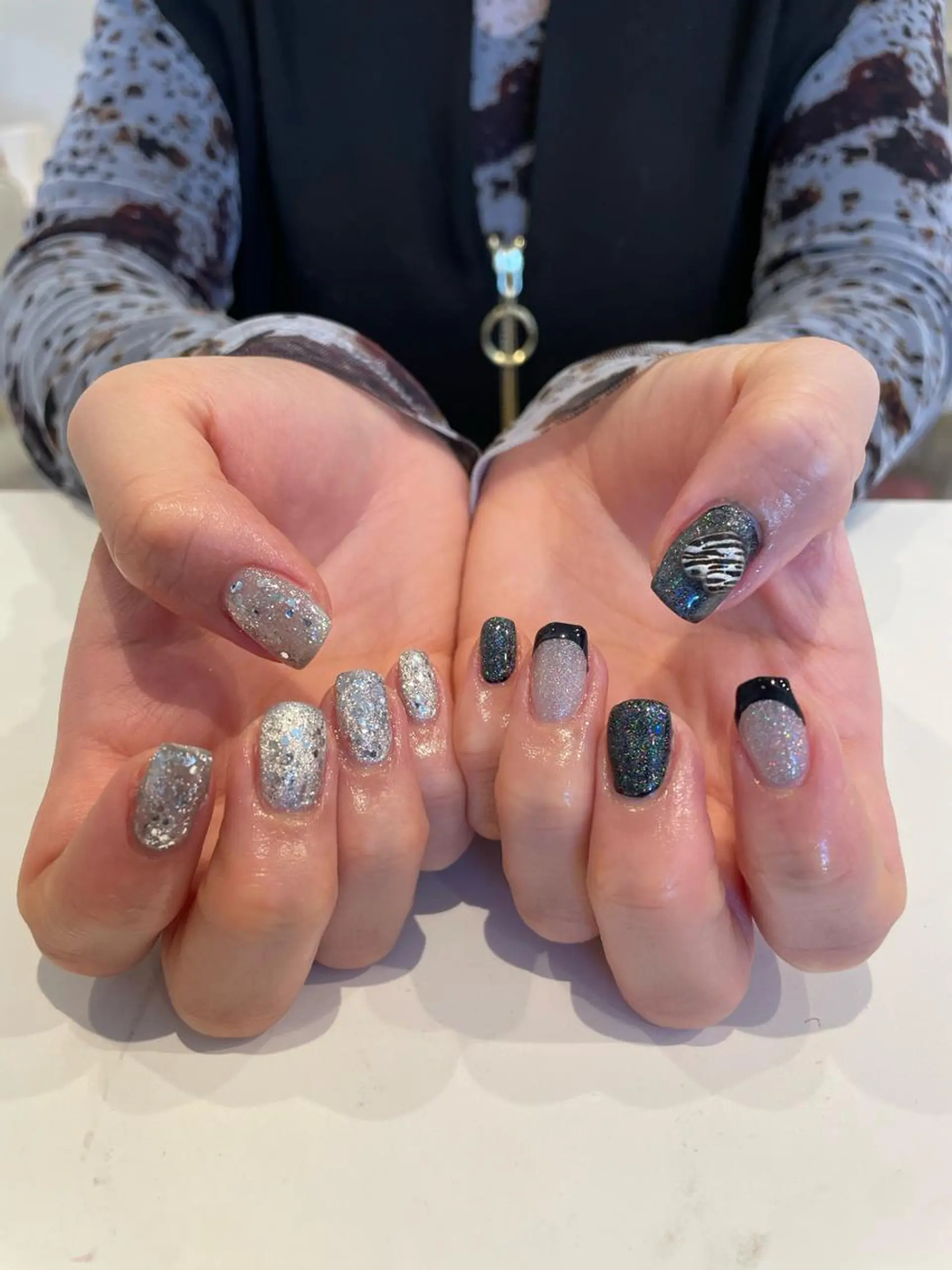 ネイル 束感まつ毛/ネイル/ LED♥KIRARAのマツエク・マツパデザイン