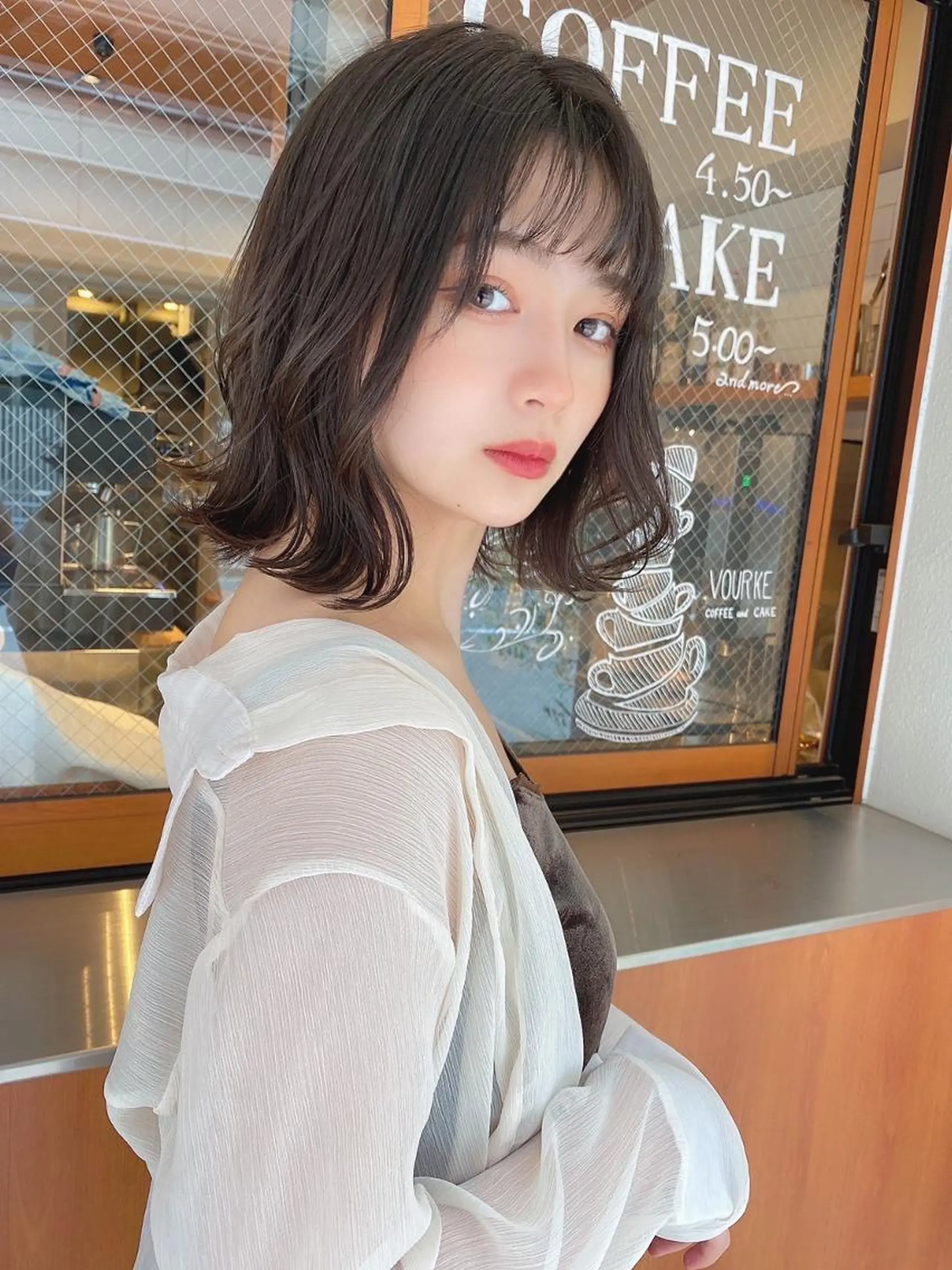 ミディアム ルービック 豊中店のヘアスタイル