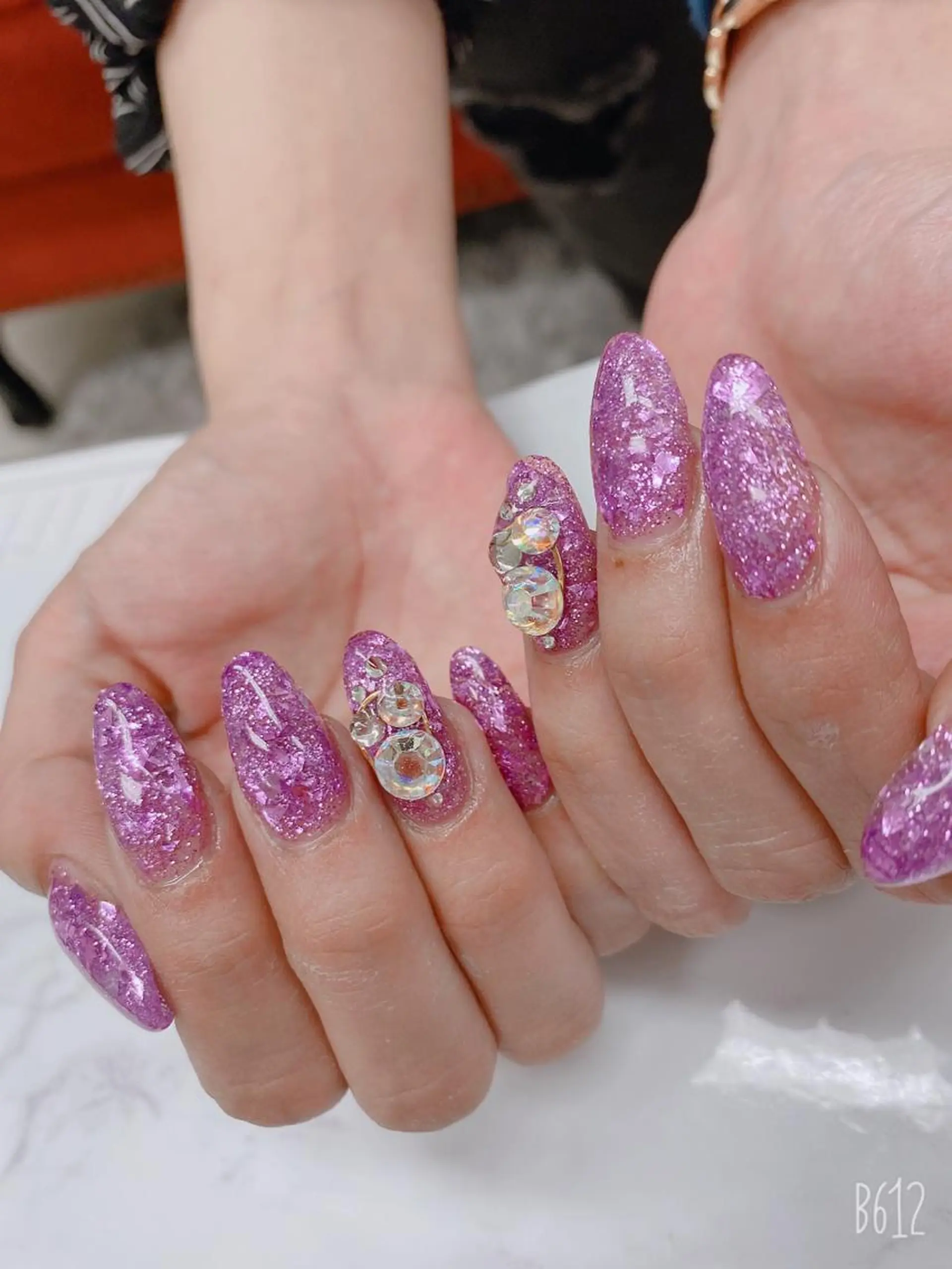 ミディアム ハンドネイル JNA認定講師🌸 RIEのネイルデザイン