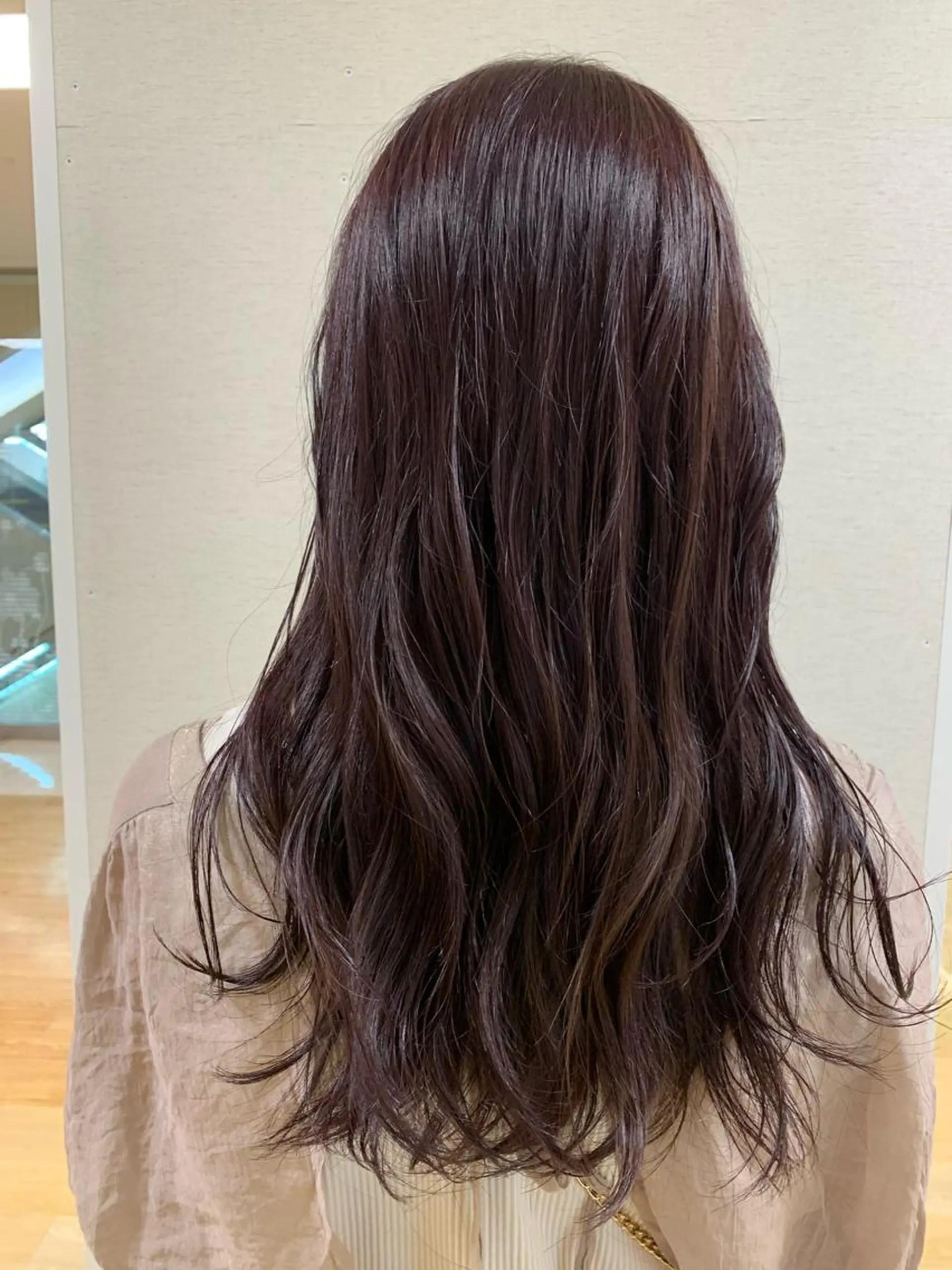 ロング カラー ラベンダーカラー 高橋友里亜 /フリーランスのヘアスタイル