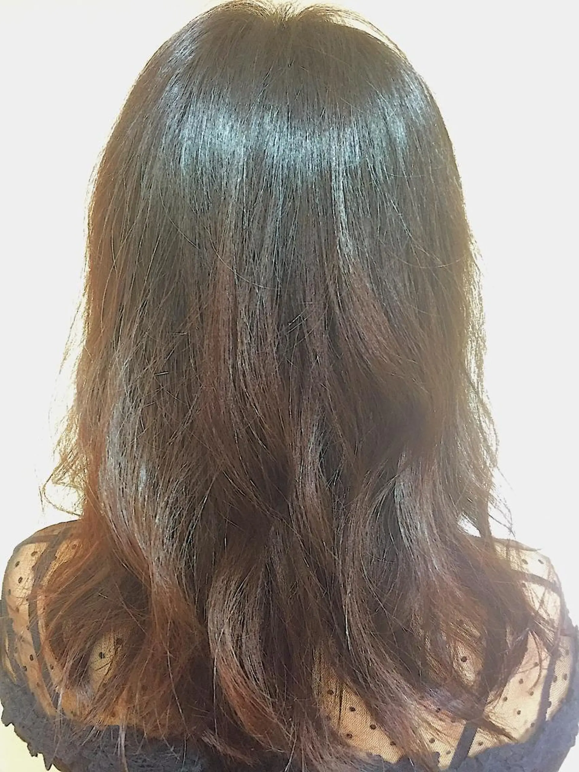 セミロング カラー パーマ セミロングパーマ アッシュ レッドカラー 可愛いを作る神 ナオヒロのヘアスタイル