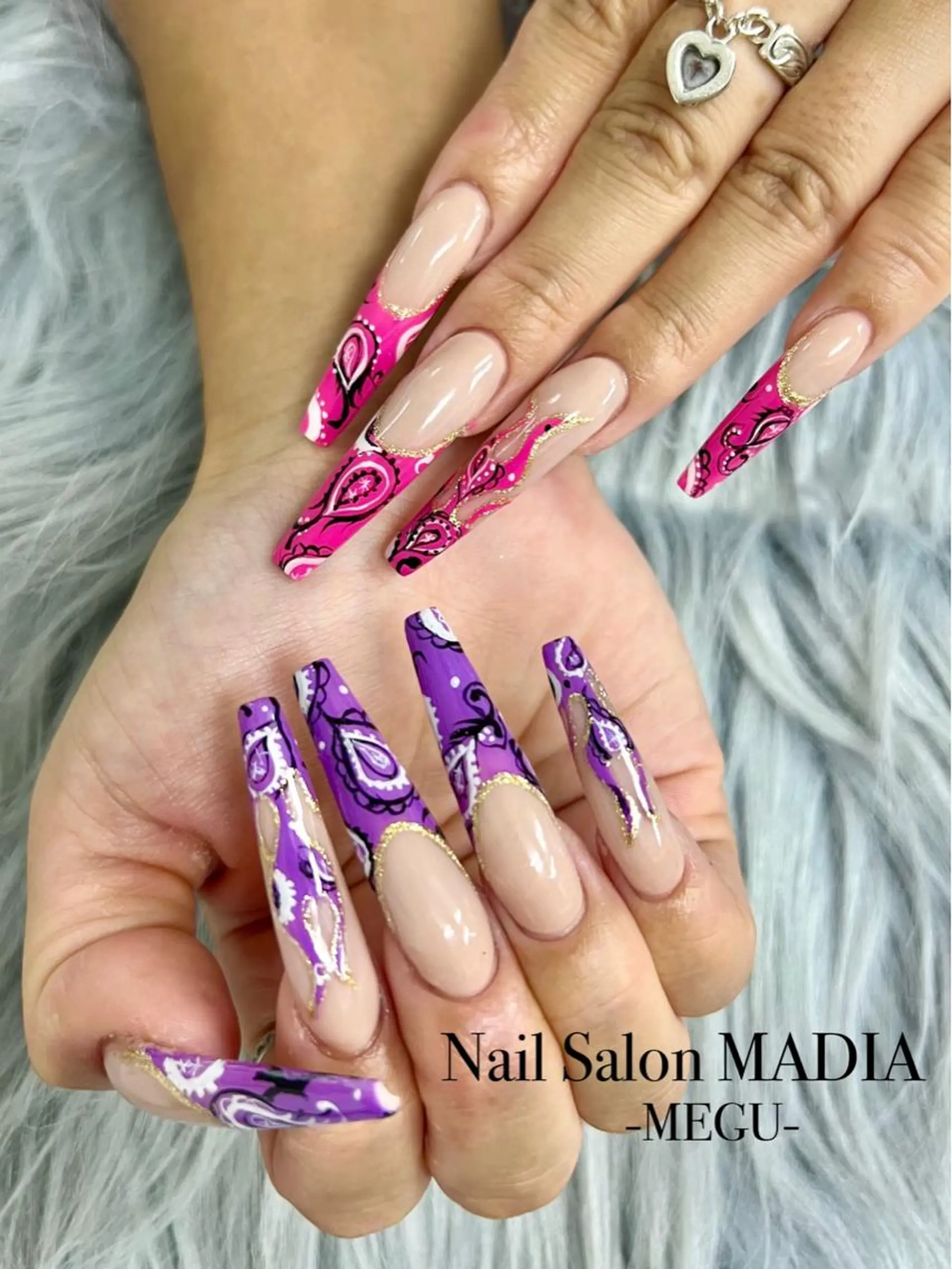 ネイル MADIA藤沢所属・MADIA MEGUのネイルデザイン