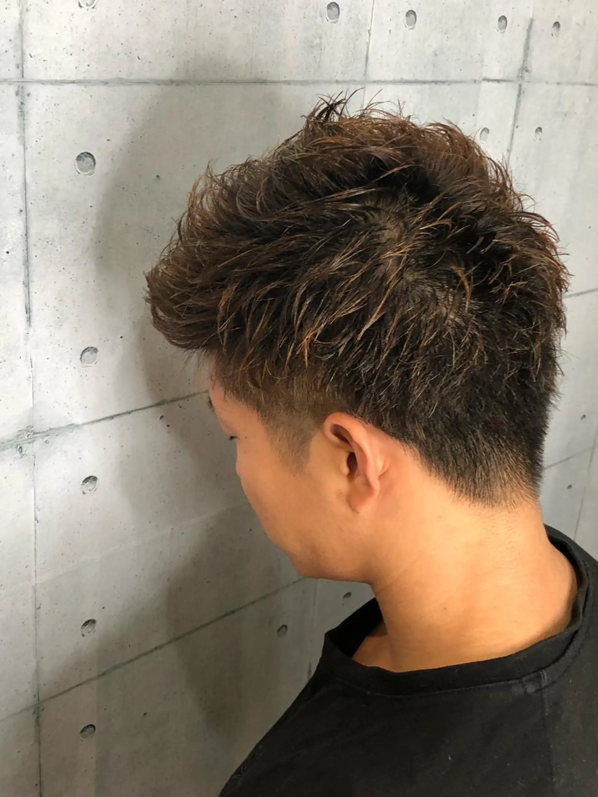 ショート メンズ メンズベリーショート ベリーショート ショートヘア カット 北脇 健治のヘアスタイル