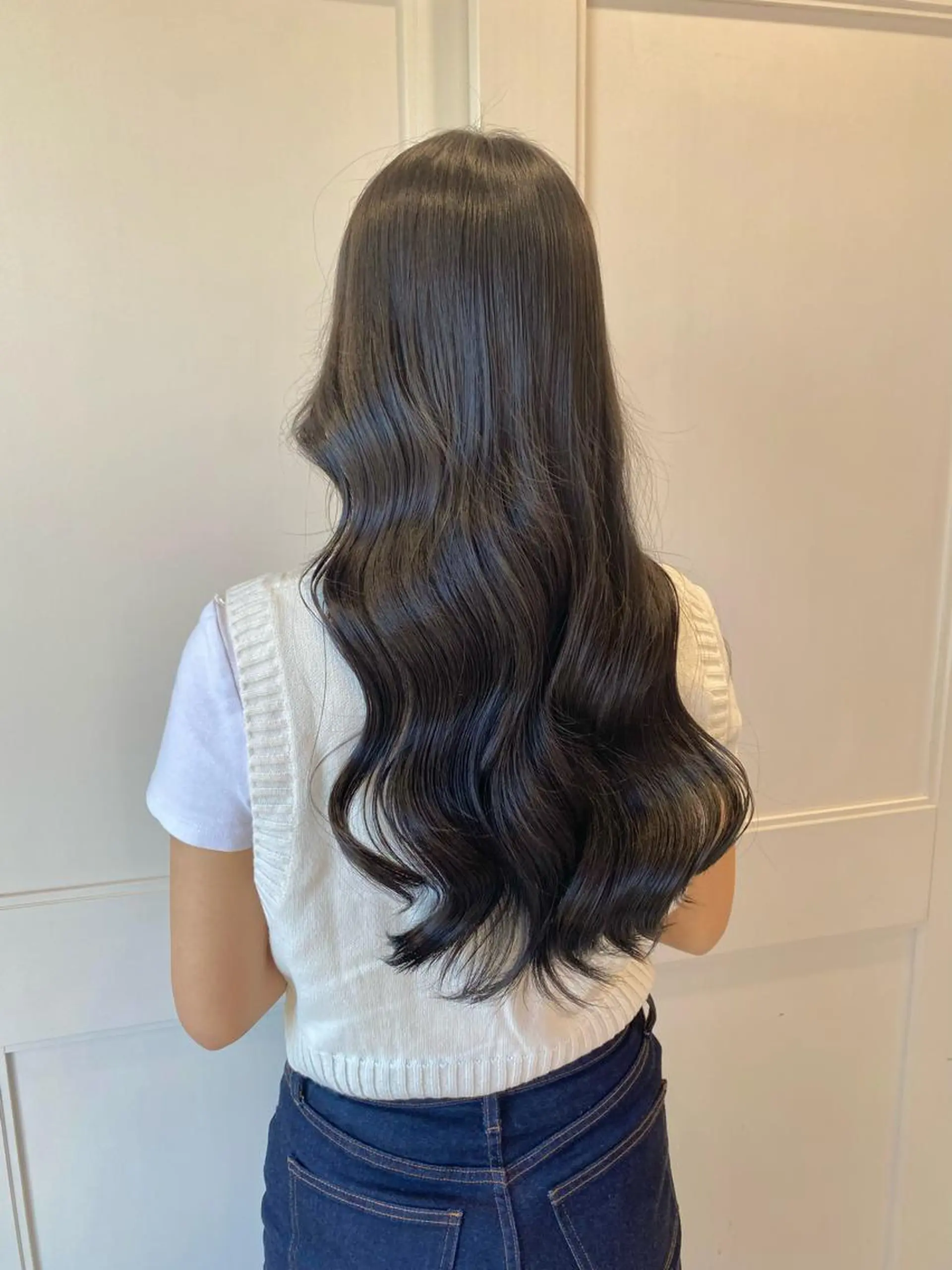 ロング カラー ブリーチ 透明感カラー ブリーチなしカラー Ayuna /透明感カラーのヘアスタイル