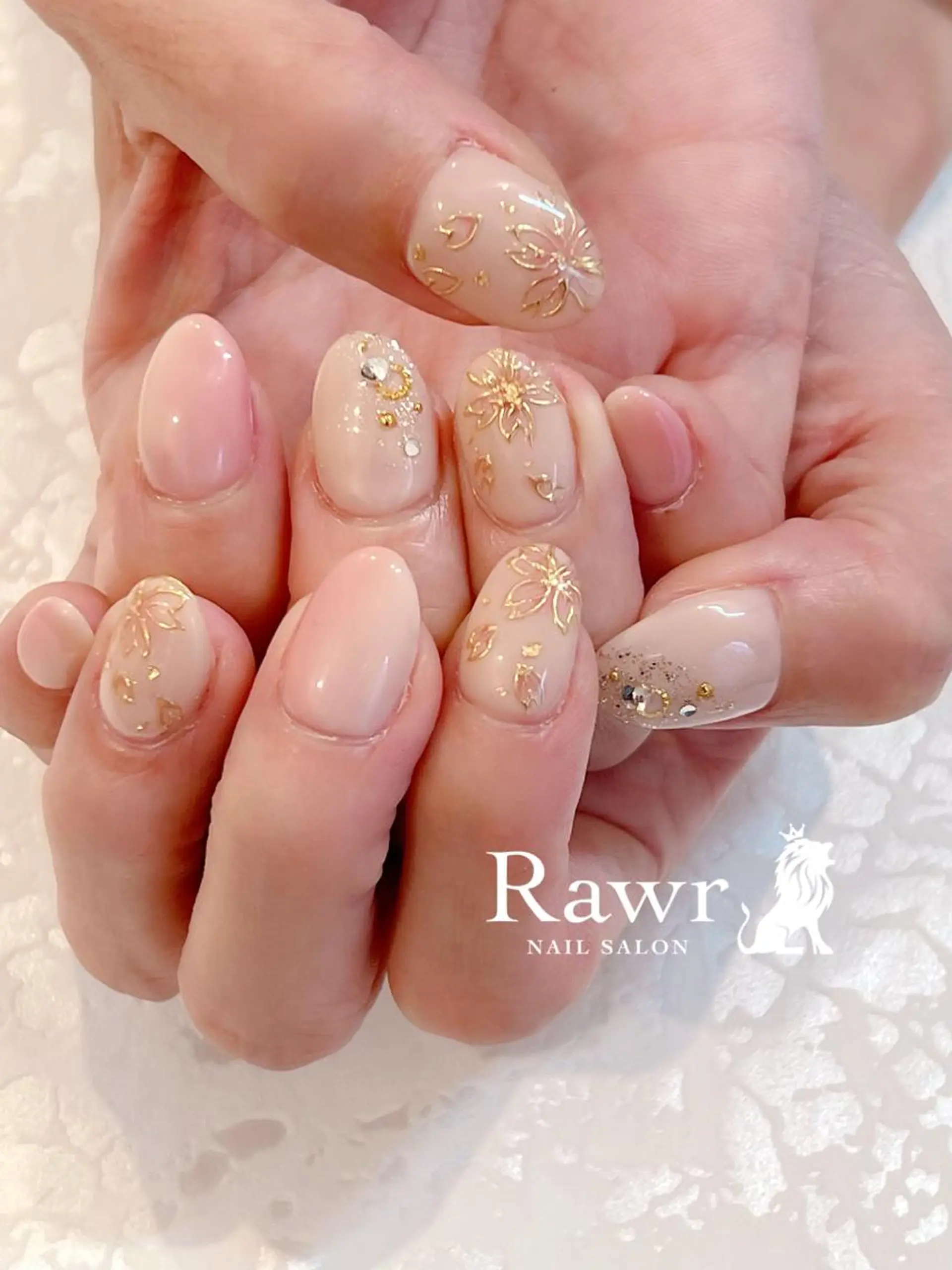 ネイル ハンドネイル Rawr / saoriのネイルデザイン