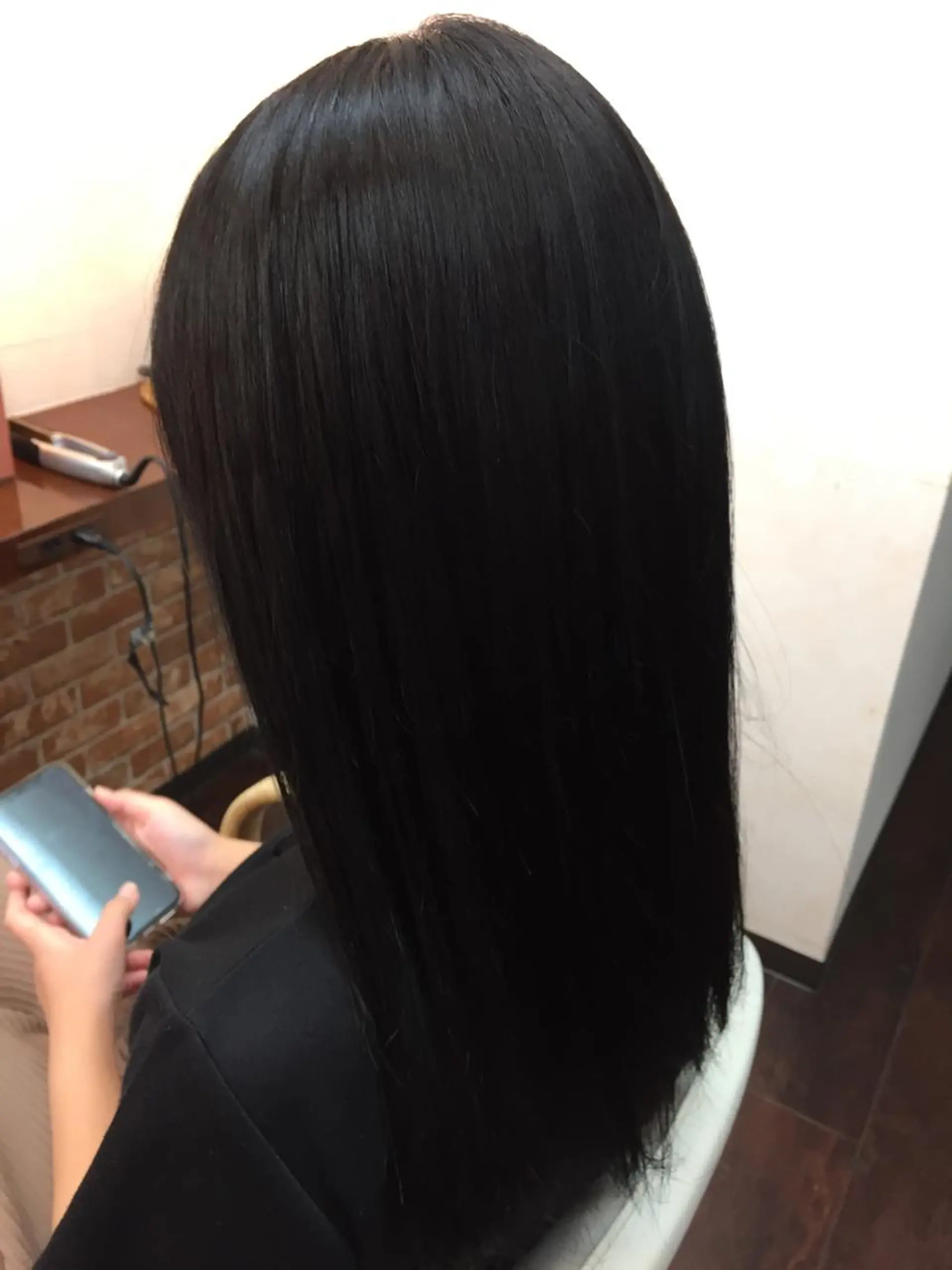 ロング パーマ 桧山 真のヘアスタイル