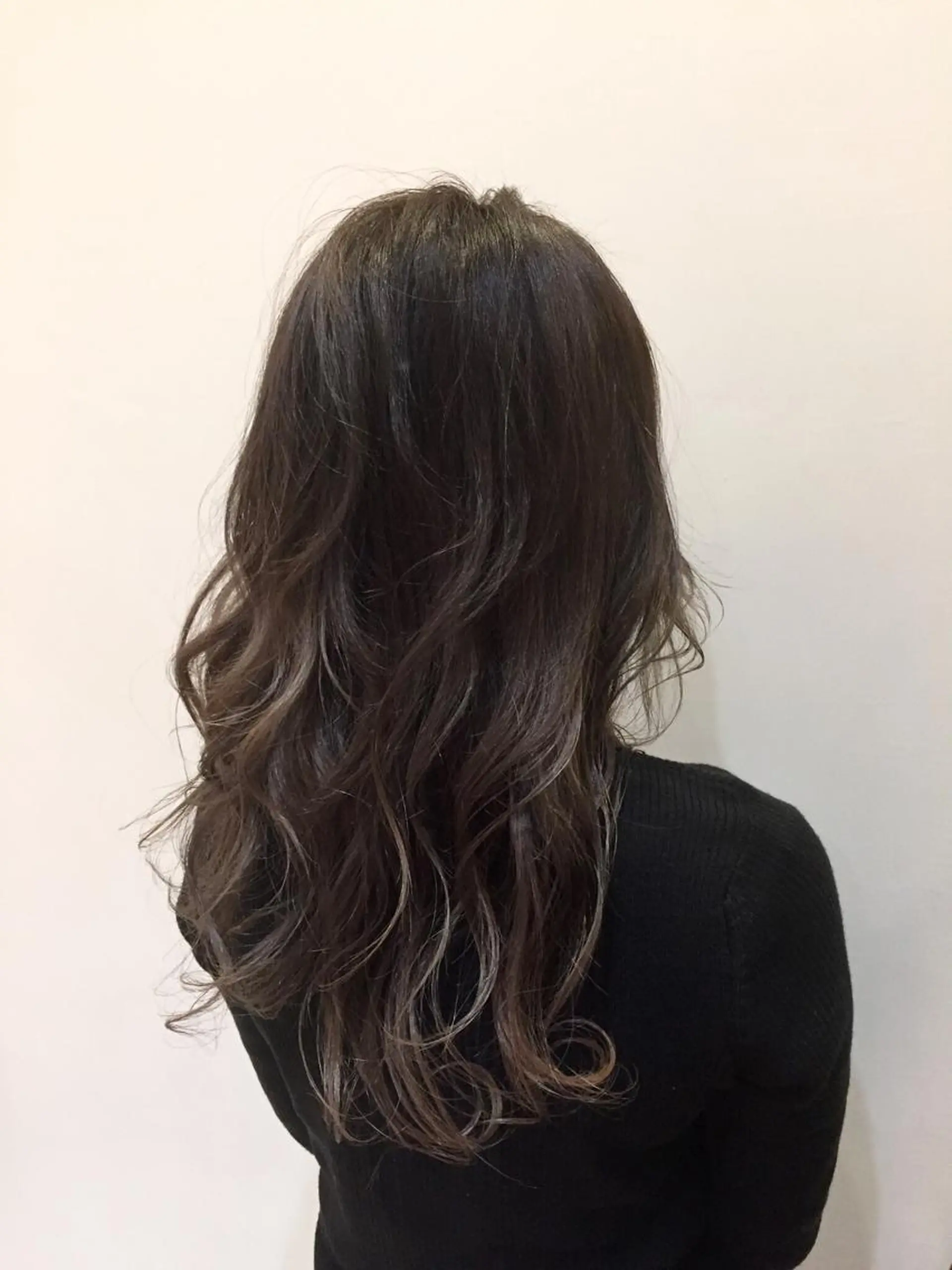 ロング カラー シールエクステ⭐️ オオミタクヤのヘアスタイル