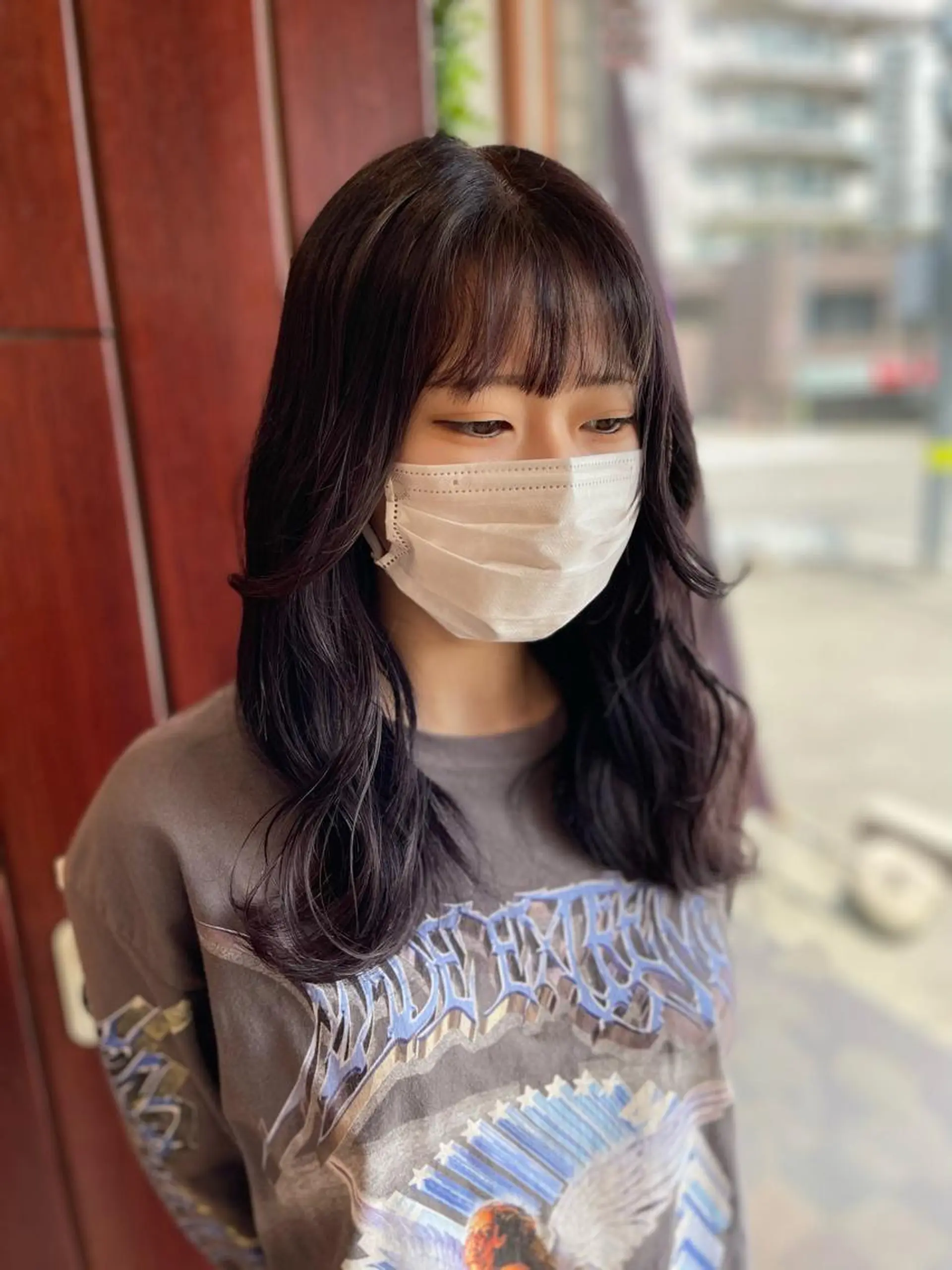 ロング カラー 🇰🇷韓国ヘア 🇰🇷ナミユウのヘアスタイル