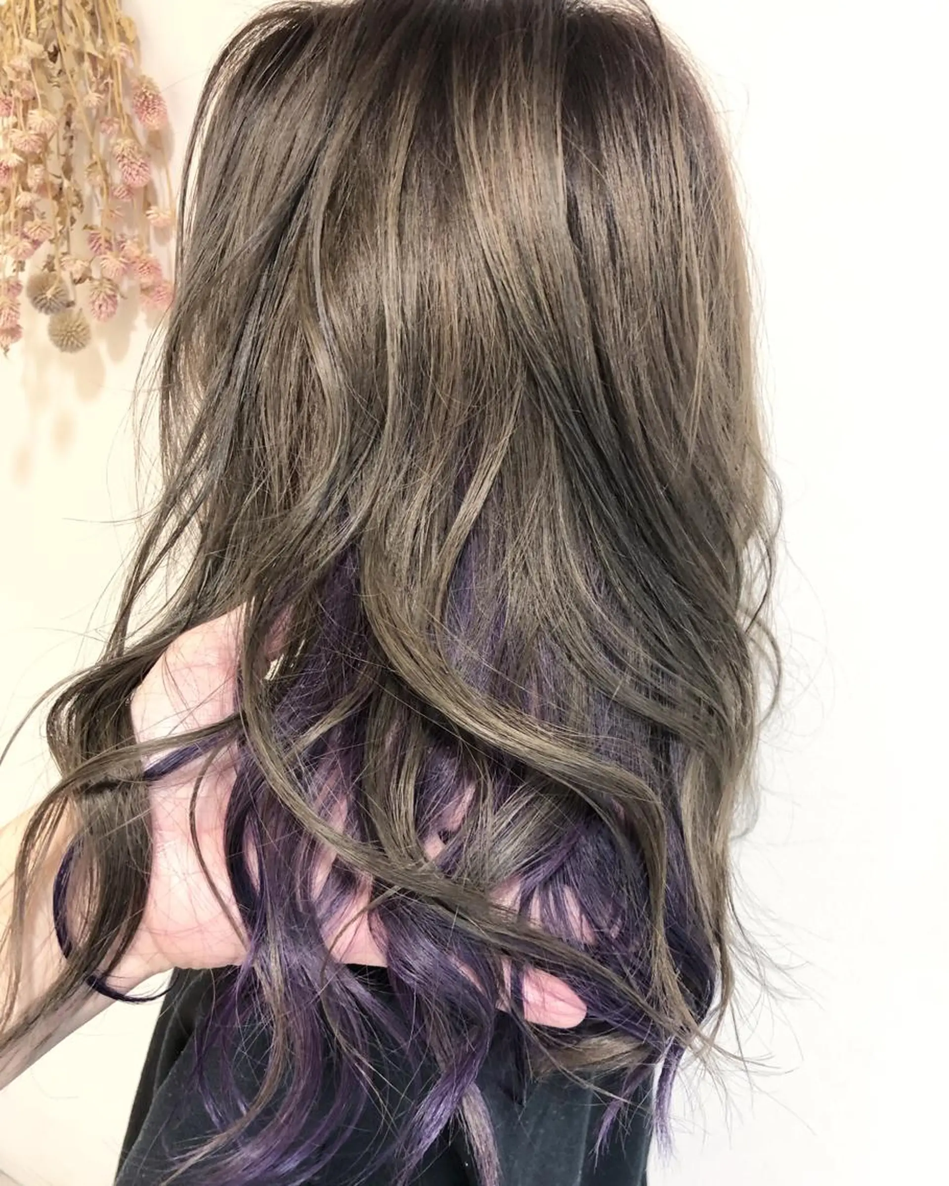 セミロング ブリーチ/髪質改善 NYNY大久保のヘアスタイル