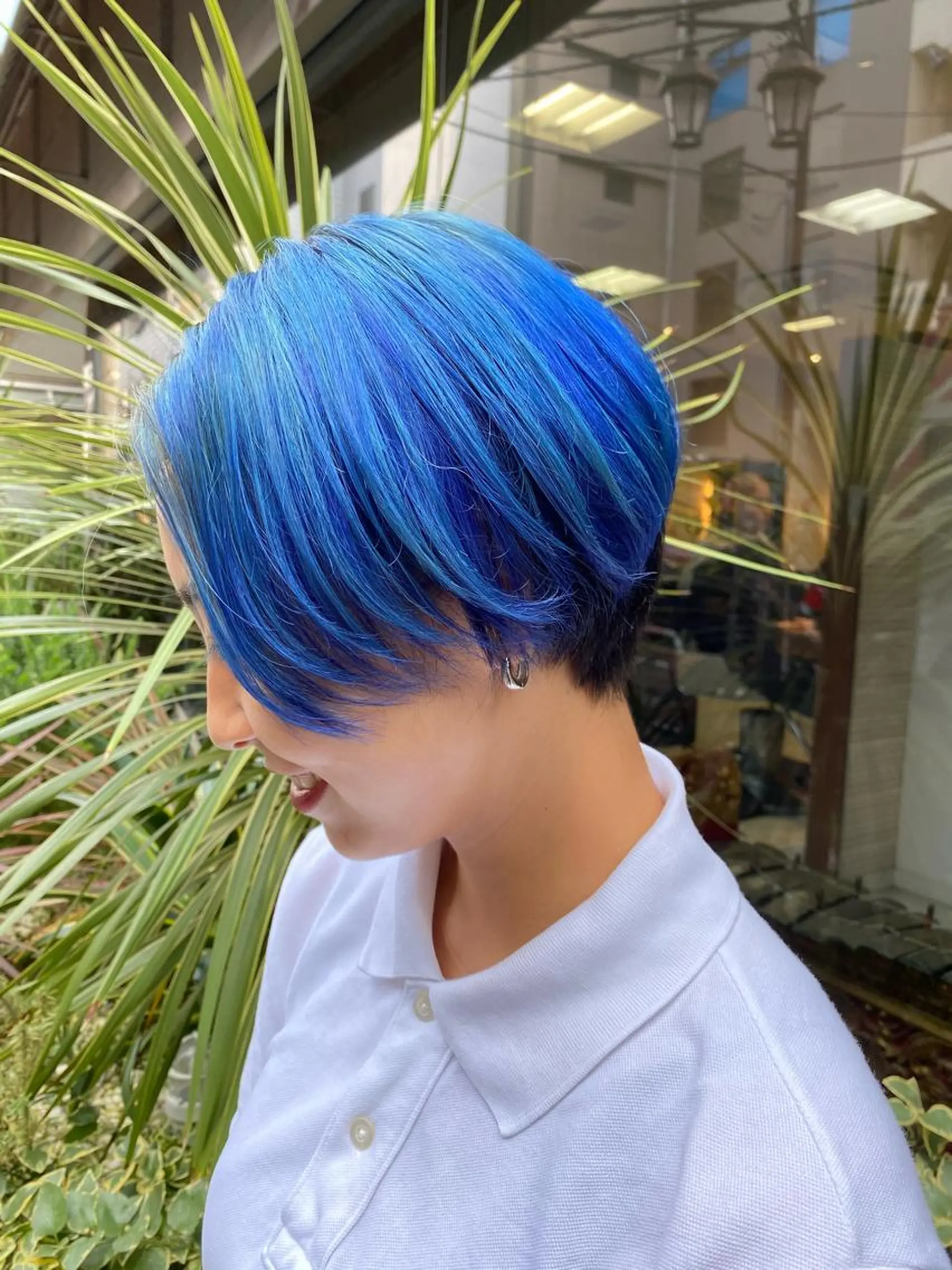 ショート カラー ブリーチ指名No.1 Daikiのヘアスタイル