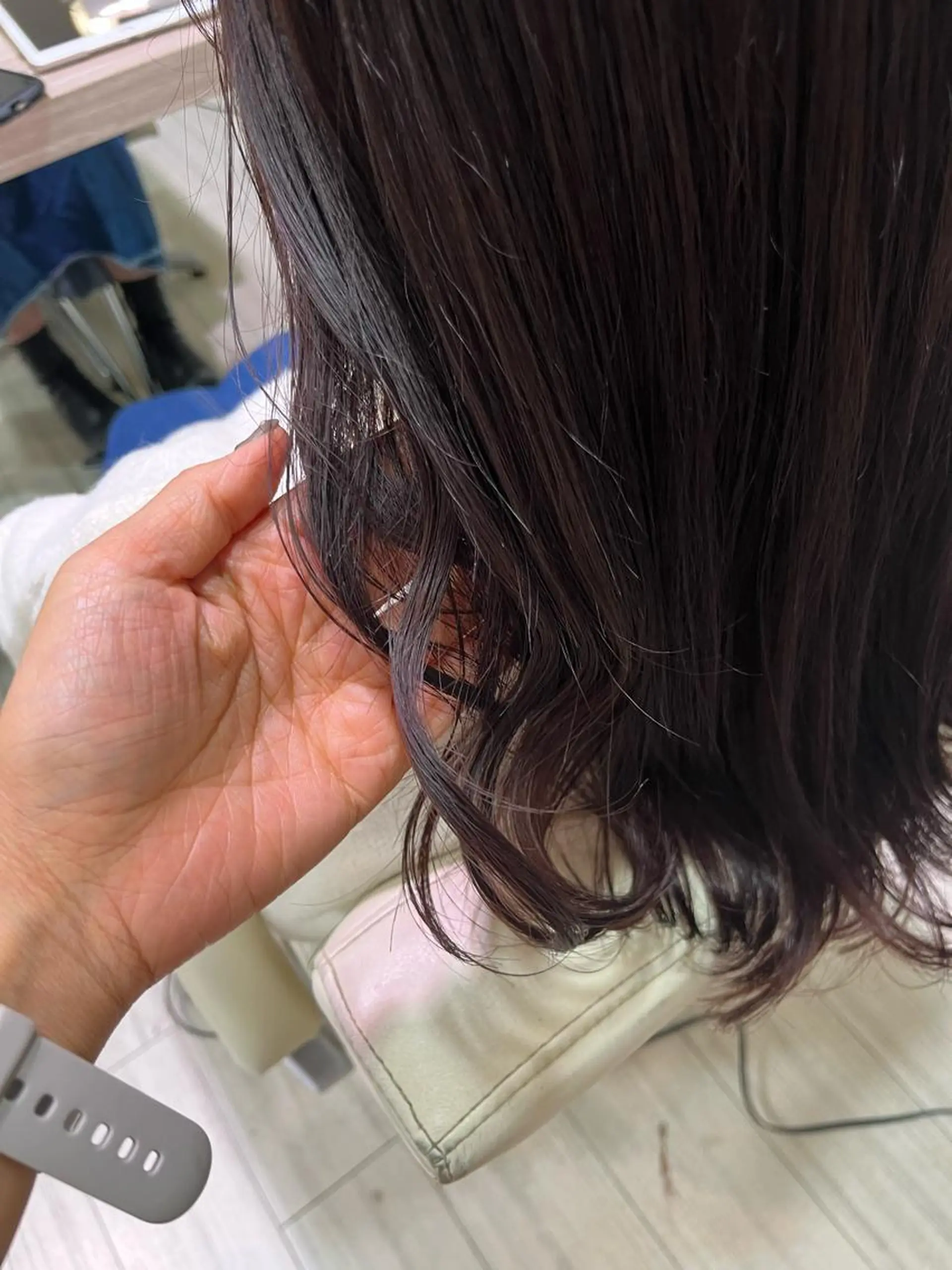 パーマ カット ヘアカラー トリートメント 坂口 愛のヘアスタイル