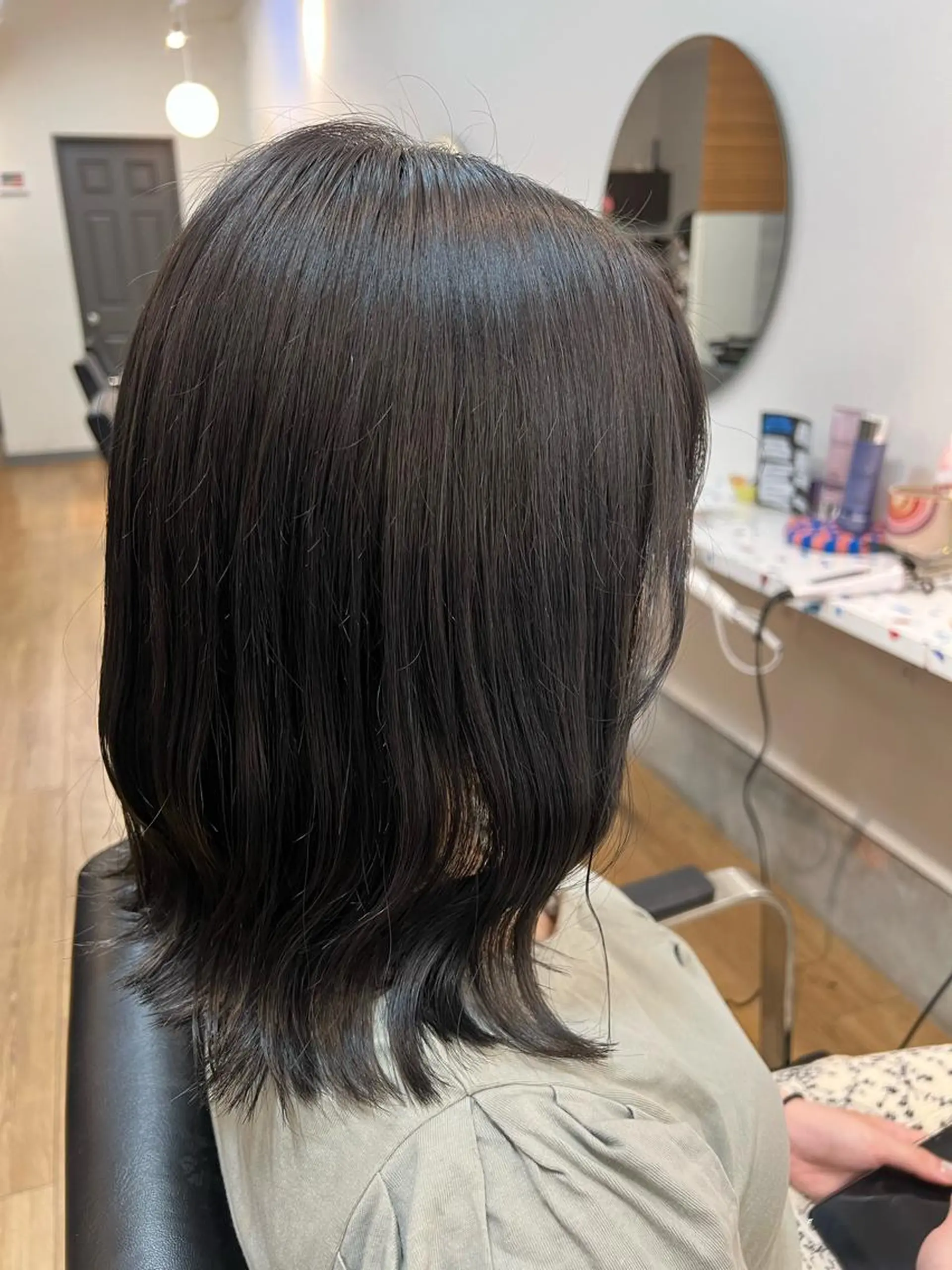 カラー バイオレットカラー イシイ ハルナ 🤍のヘアスタイル
