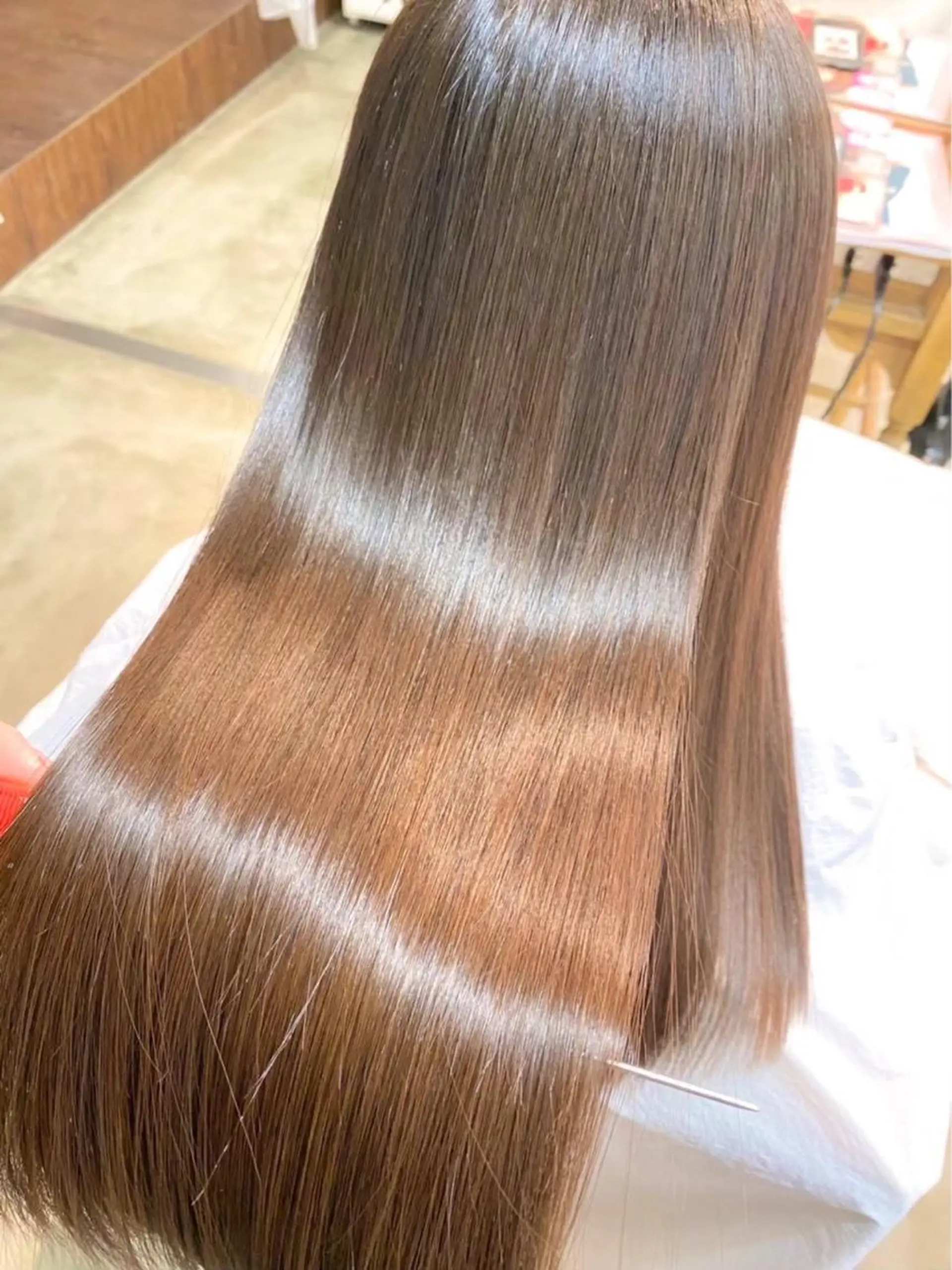 ロング 髪質改善ヘアエステサロン AInoa Hanare所属・及川 亜美のヘアスタイル