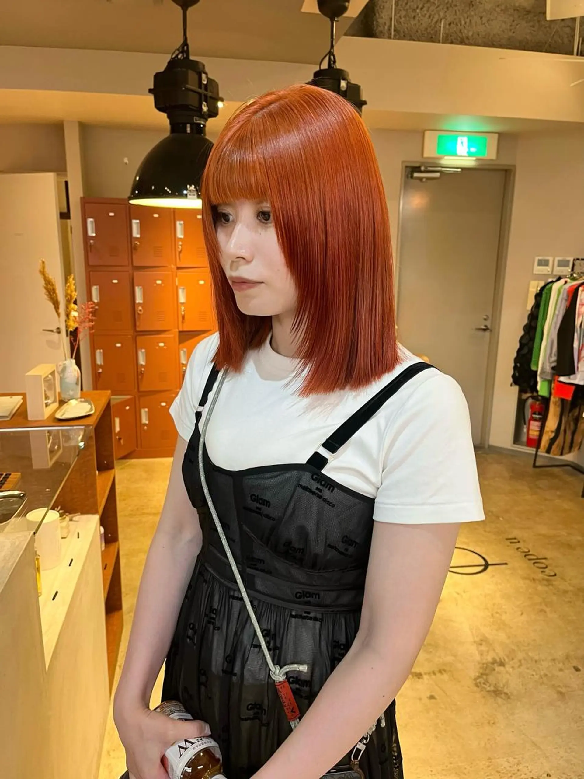 ミディアム カラー ブリーチ ヘアカラー トリートメント 🩷ハイトーン透明感 レイヤー🩷ユリカのヘアスタイル