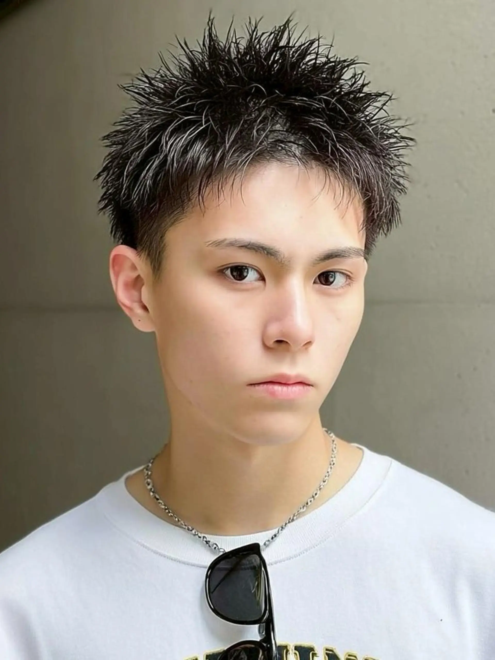 メンズ パーマ 井上 希維のヘアスタイル